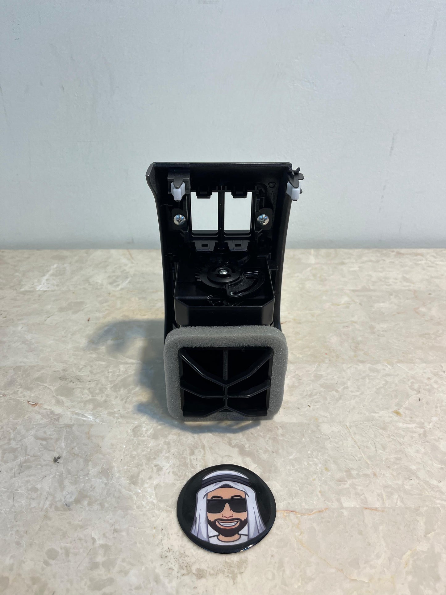 GL Front Left (Driver Side) AC Vent Trim (Silver, Safari) Nissan Patrol Y61 VTC GU (Standard)