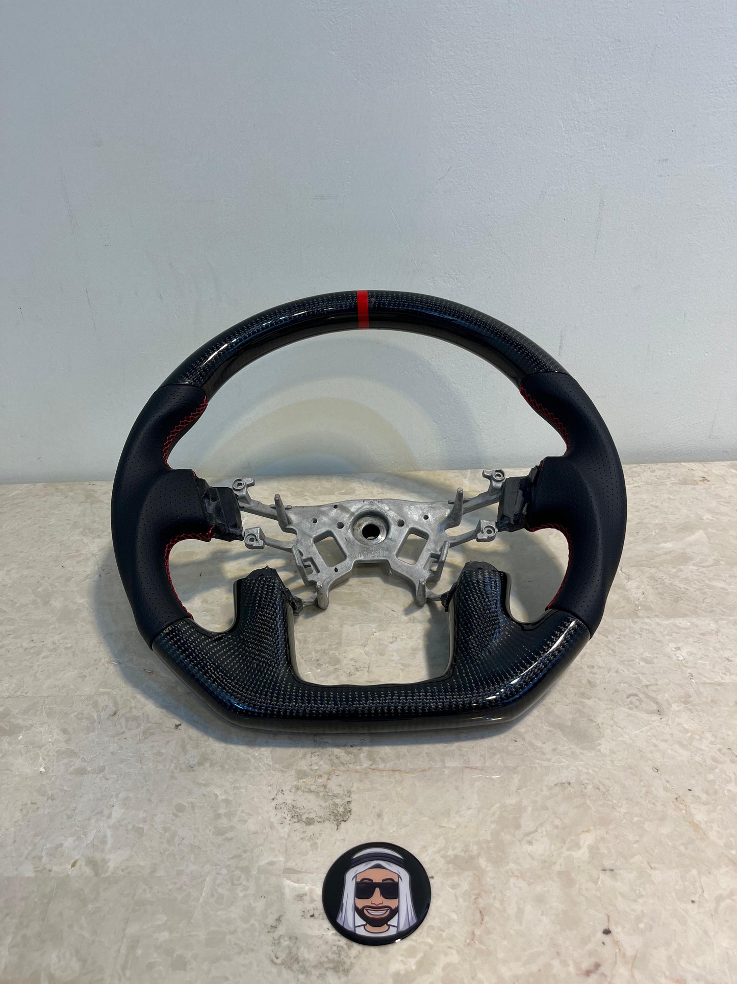 Nissan Patrol Y62 Carbon Fiber Steering Wheel (2010-2017)