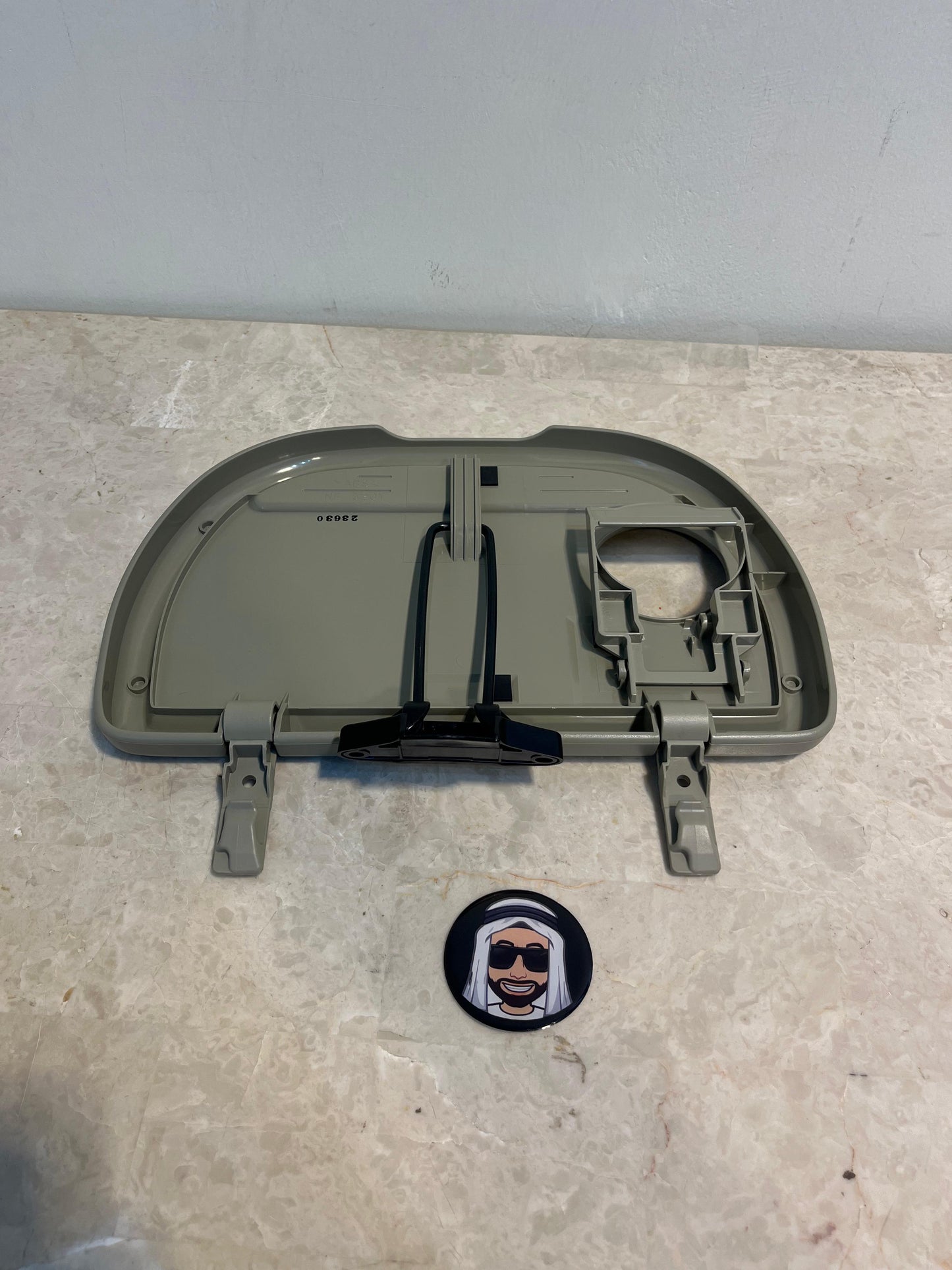 Rear Seat Right Beige Picnic Tray Table - Nissan Patrol Y61 GU VTC