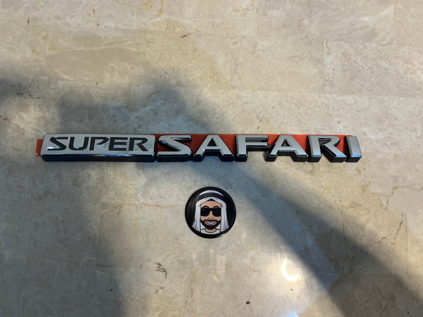 Super Safari Rear Emblem Badge - Nissan Patrol Y61 GU VTC