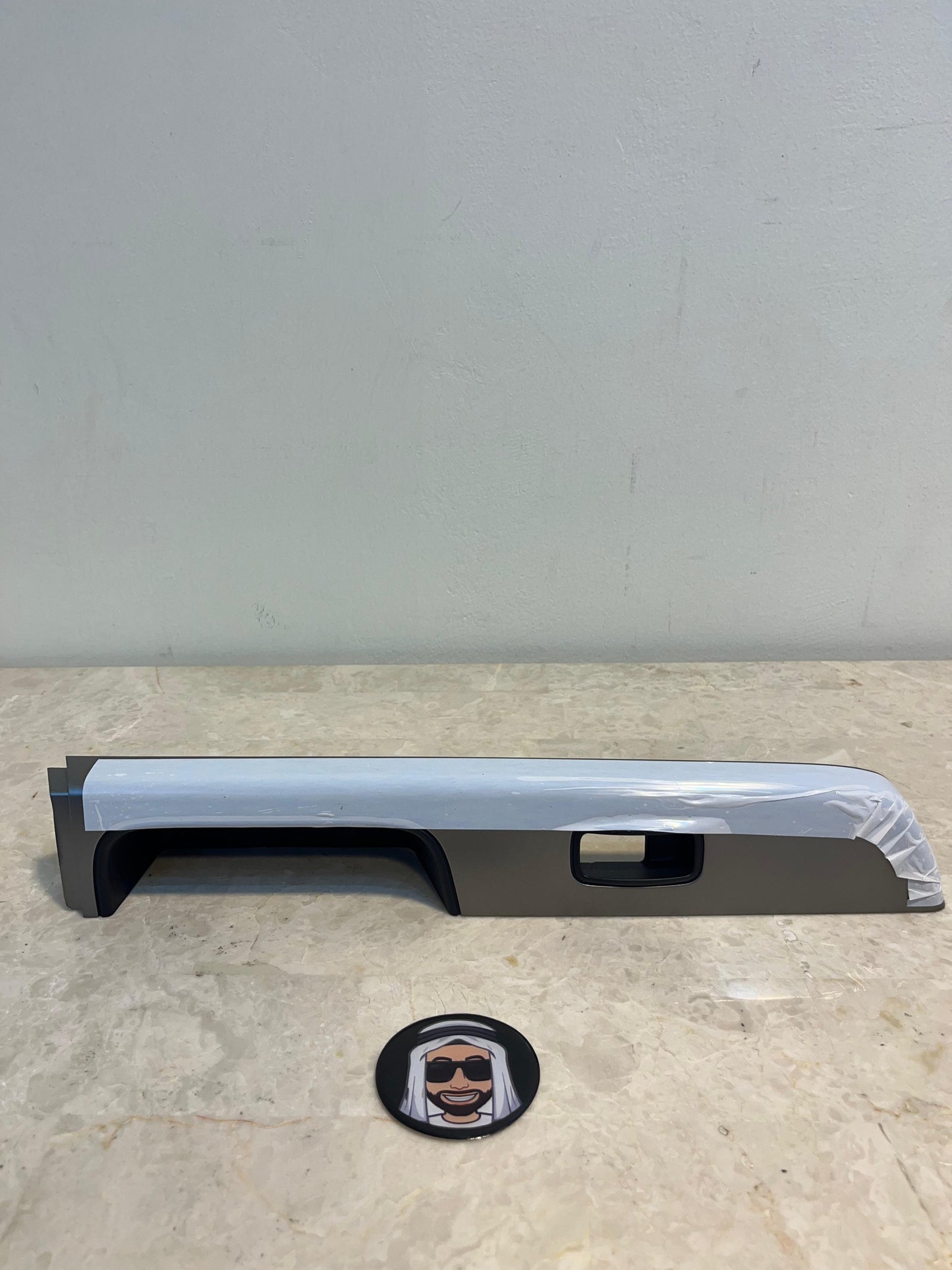 GL Rear Right Window Switch Trim (Silver, Safari) Nissan Patrol Y61 VTC GU (4-door) (Standard)