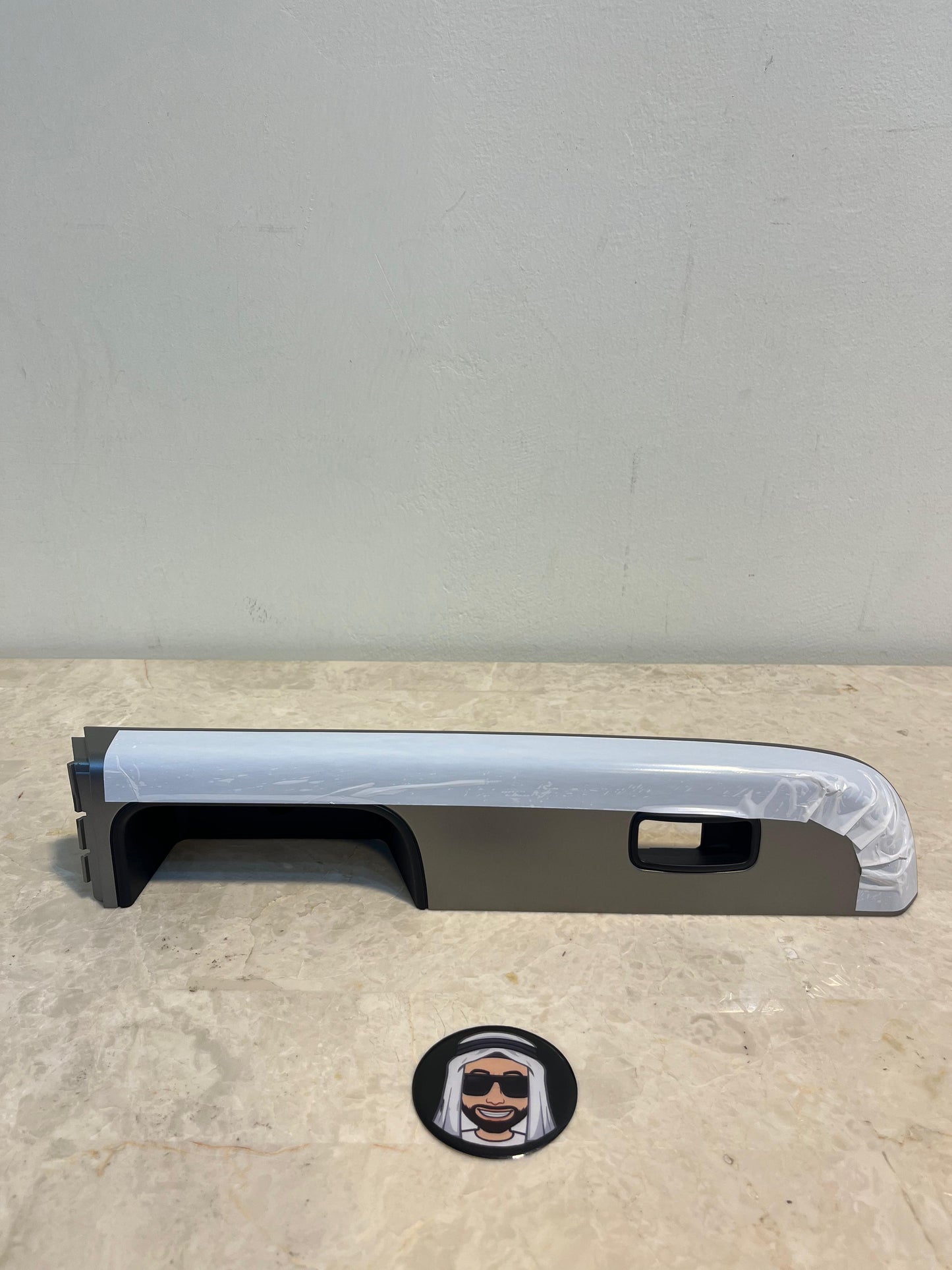 GL Front Right (Passenger Side) Window Switch Trim (Silver, Safari) Nissan Patrol Y61 VTC GU (Standard)
