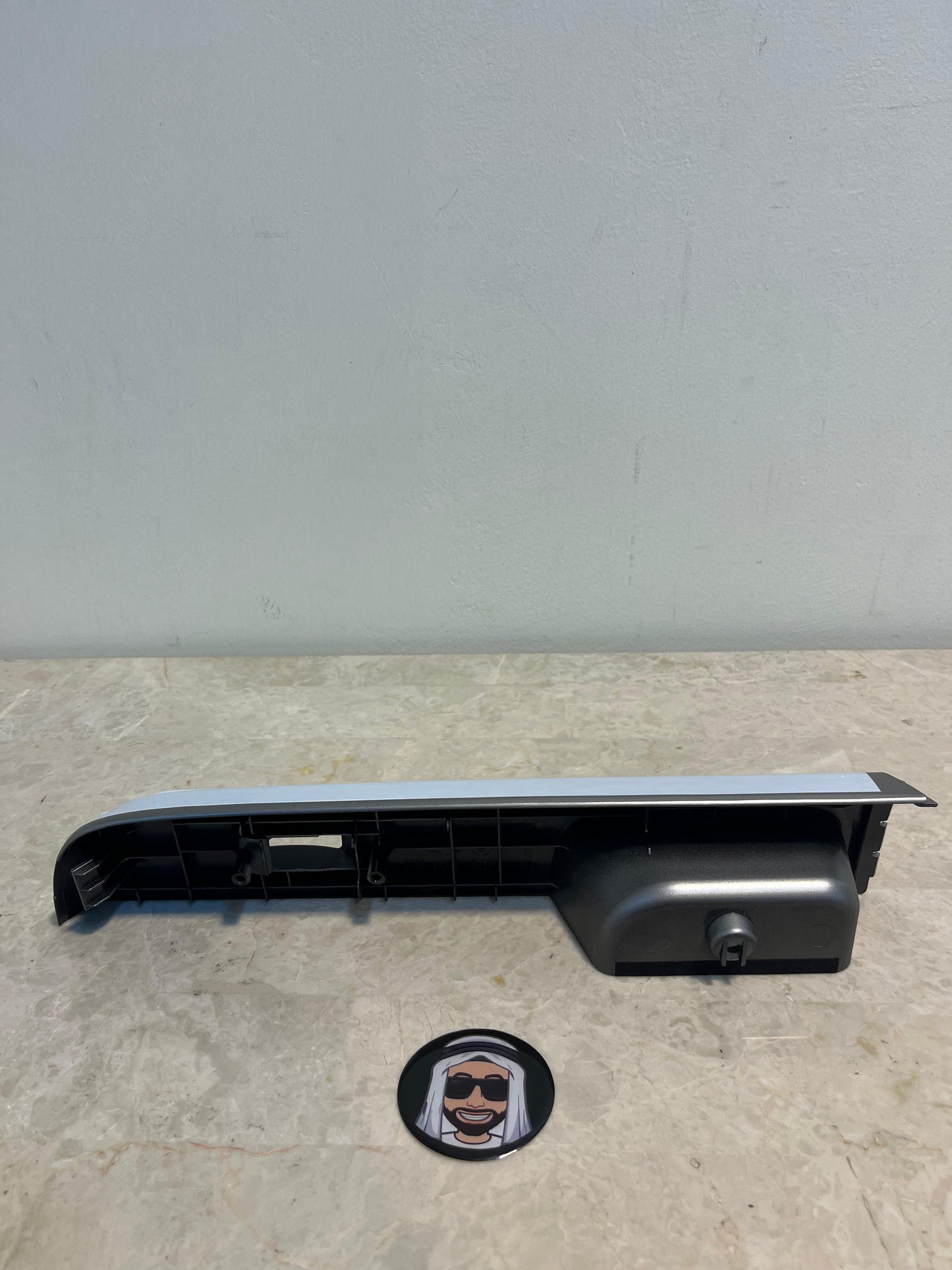 GL Front Right (Passenger Side) Window Switch Trim (Silver, Safari) Nissan Patrol Y61 VTC GU (Standard)