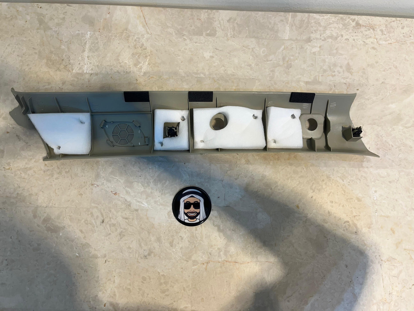 A-Pillar Left Trim with Tweeter Cover - Nissan Patrol Y61 GU VTC