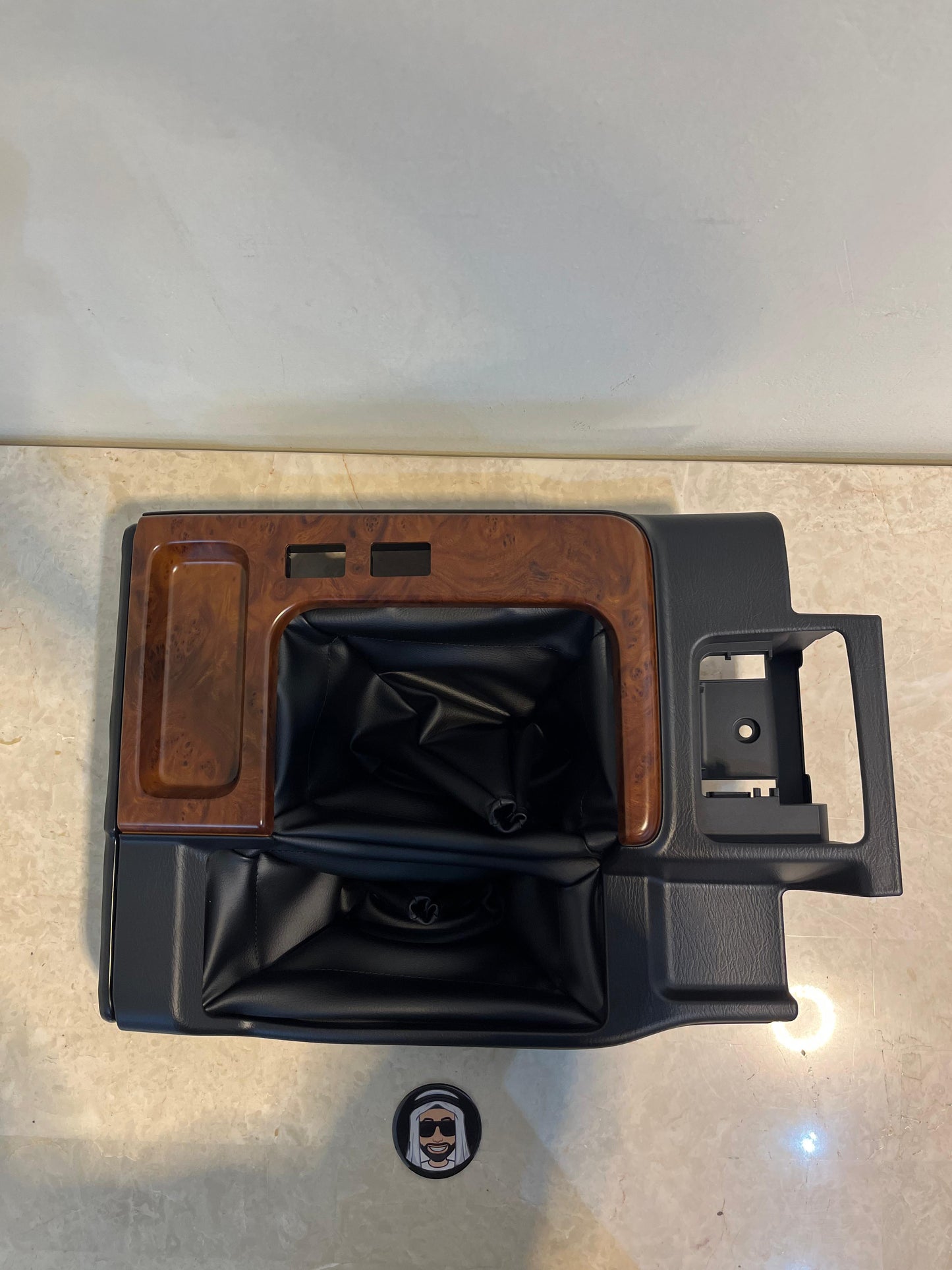 Manual Gear Trim (Matt Brown Wood Safari) Nissan Patrol Y61 VTC GU