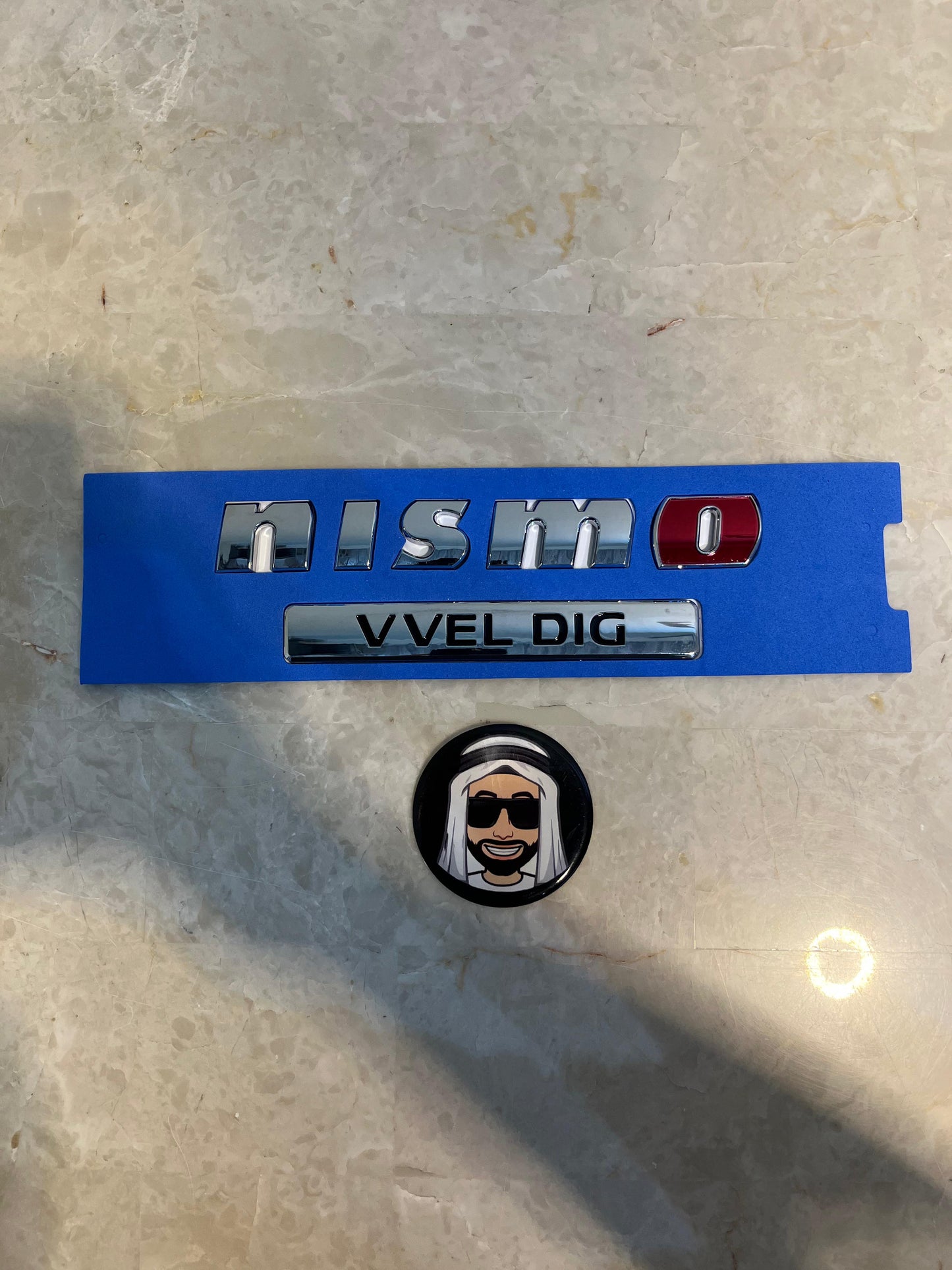 Y62 Nismo Emblem Badge with VVEL DIG - Nissan Patrol