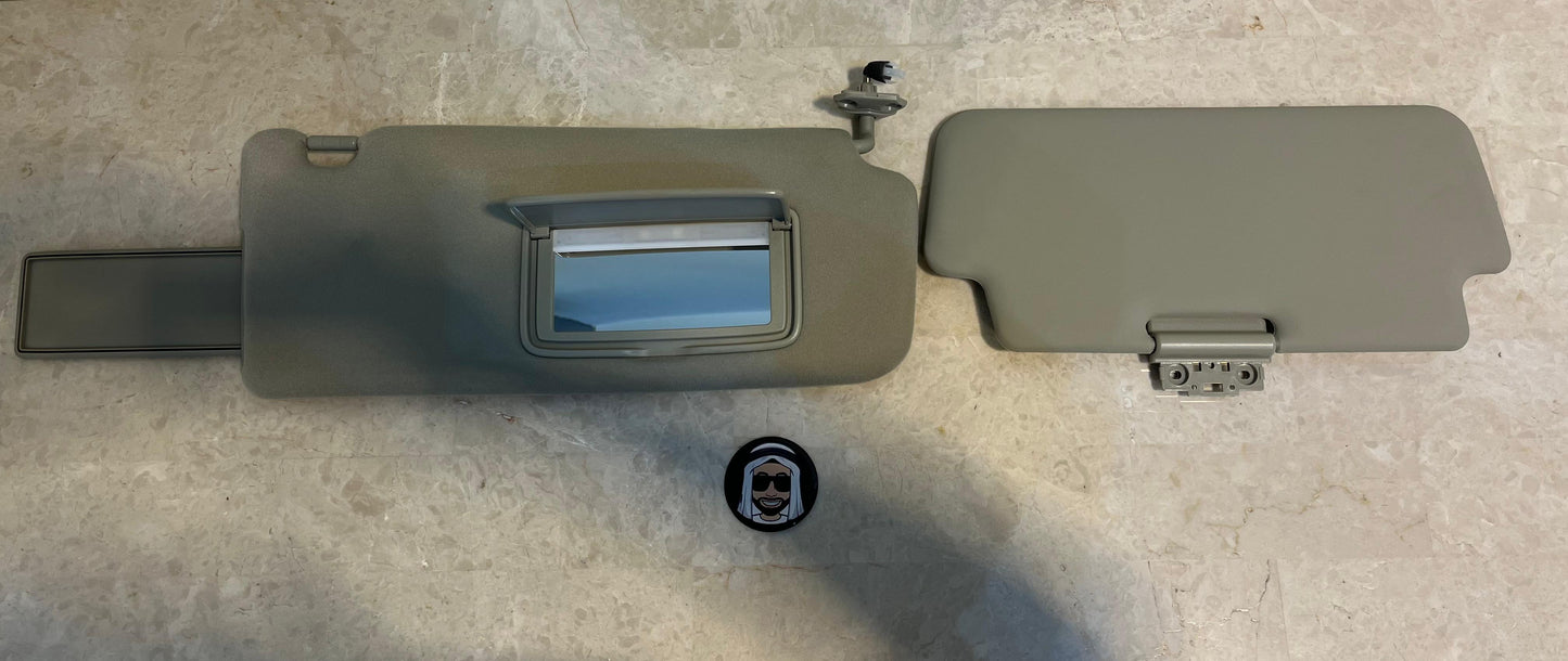 Right Double Sunvisor with Mirror and Light Nissan Patrol Y61 VTC GU (Passenger Side)