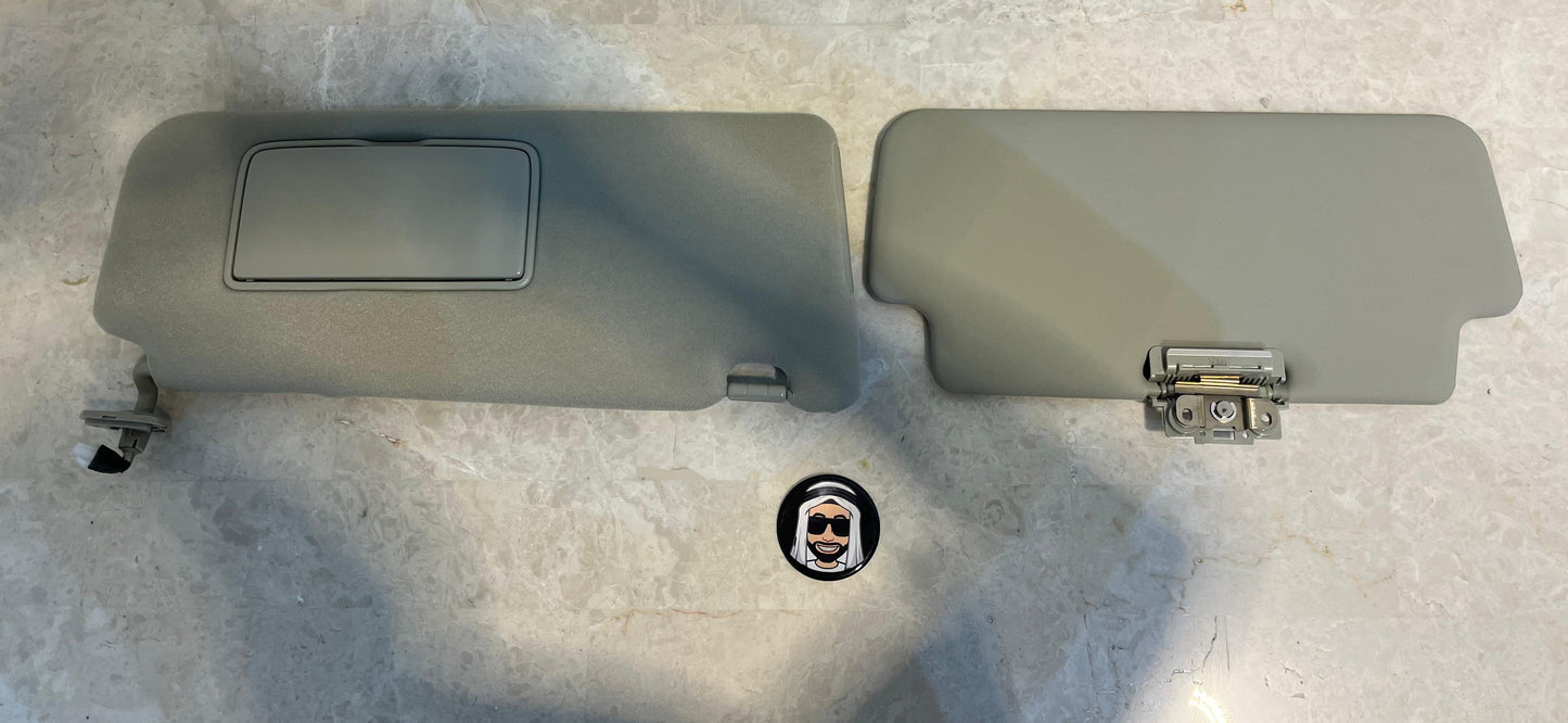 Right Double Sunvisor with Mirror and Light Nissan Patrol Y61 VTC GU (Passenger Side)