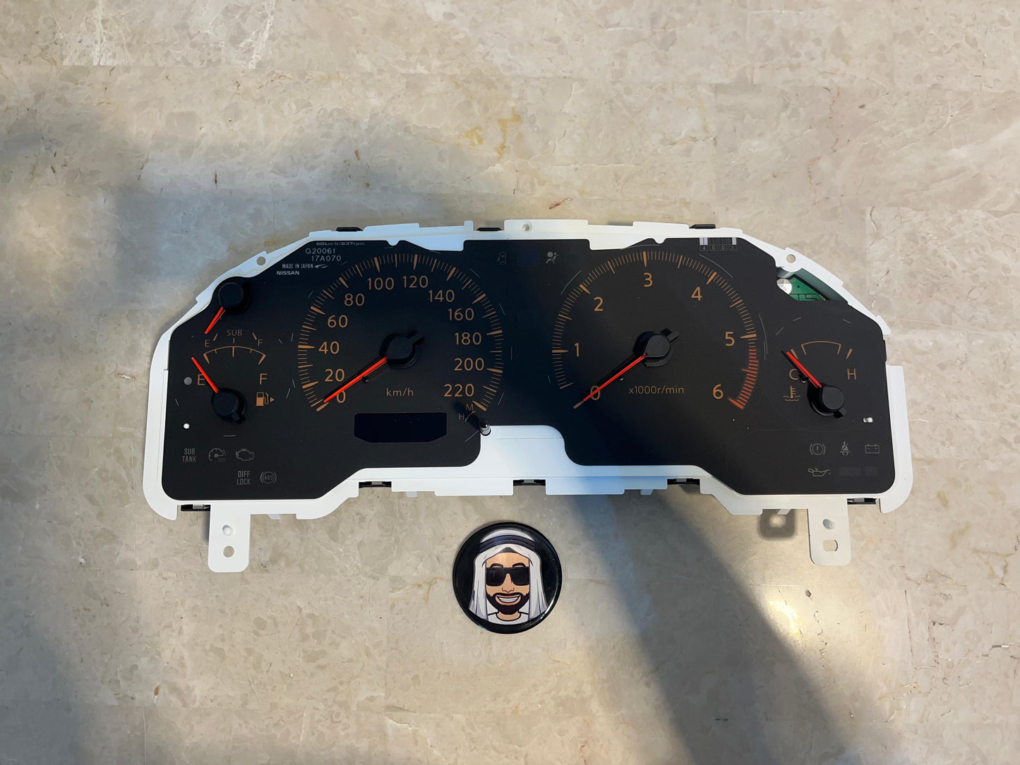 Laser Speedometer for Manual Transmission (Nissan Patrol Super Safari VTC Y61 GU)