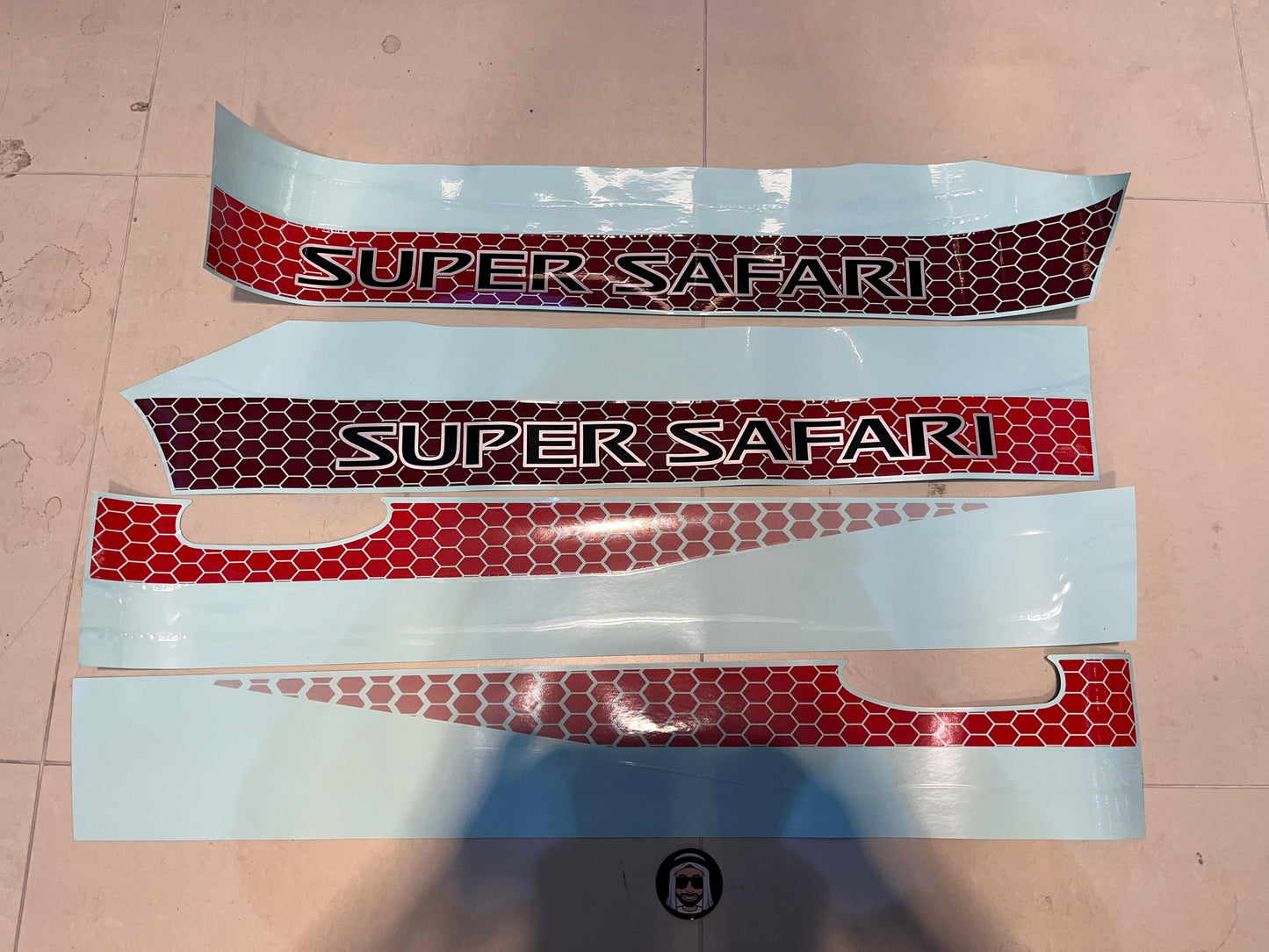Super Safari 4-door 2021 2022 Side Stripe Stickers - Nissan Patrol Y61 VTC GU