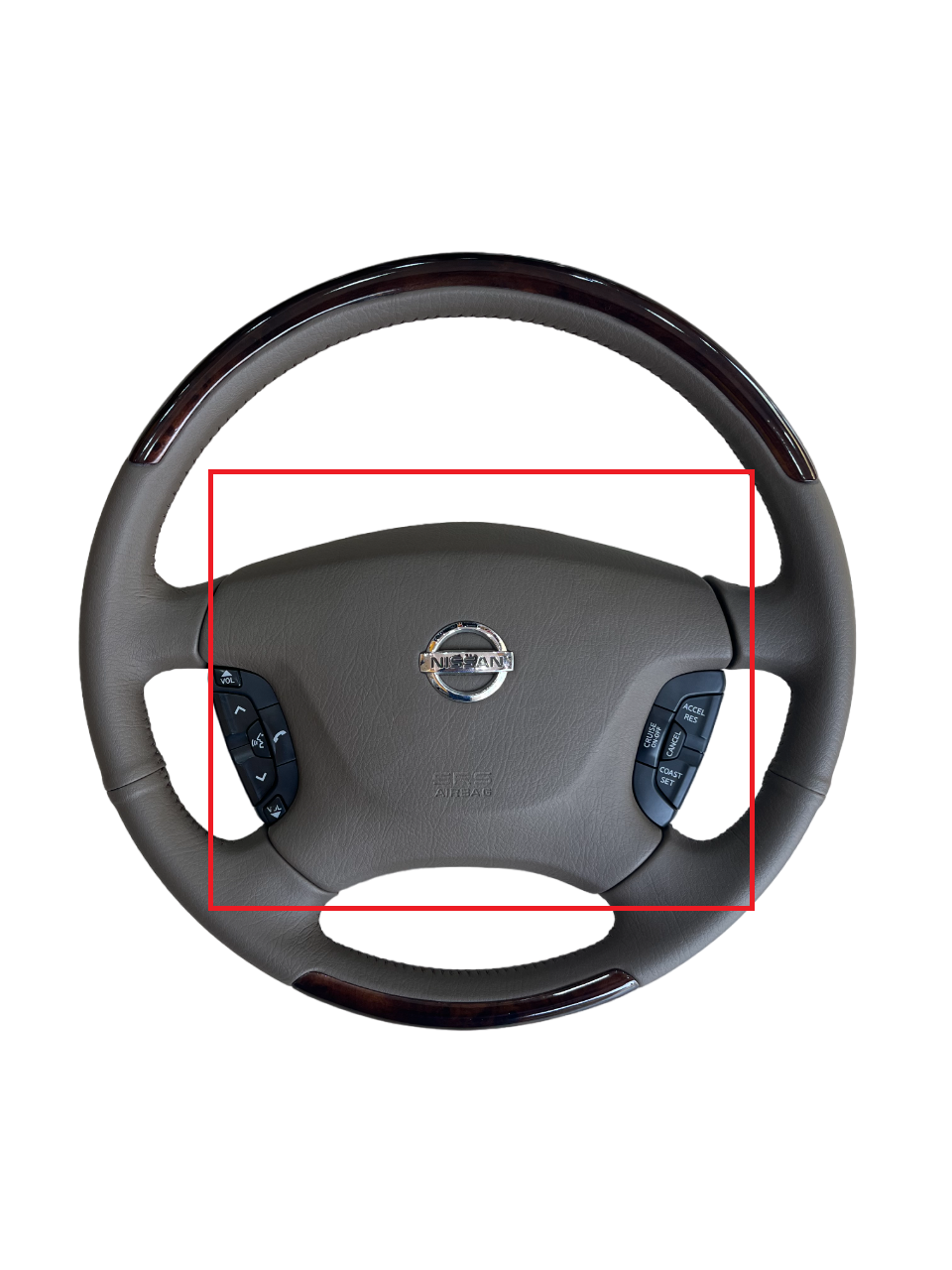 Brown Steering Airbag Nissan Patrol Y61 VTC GU