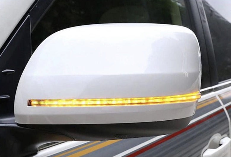 Sequential Side Mirror Covers for Toyota LC200 and Prado