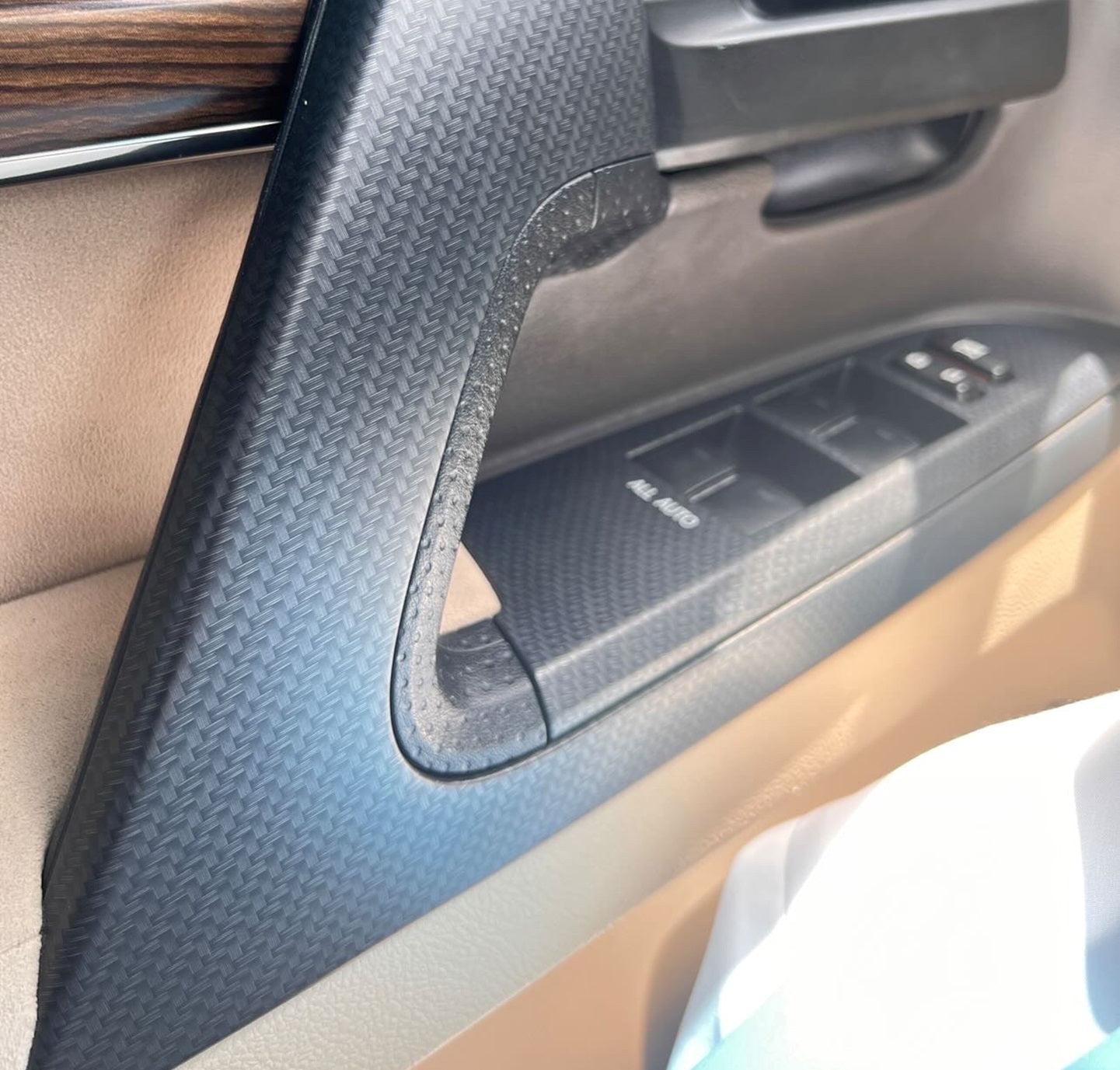 Kevlar Interior Dash Trim Kit for Toyota Land Cruiser LC200