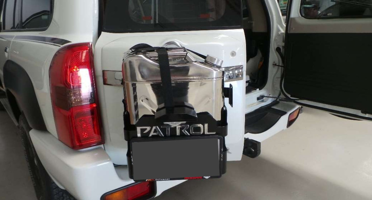 Falcon Jerry Can Holder with door handle Nissan Patrol Y61 VTC GU