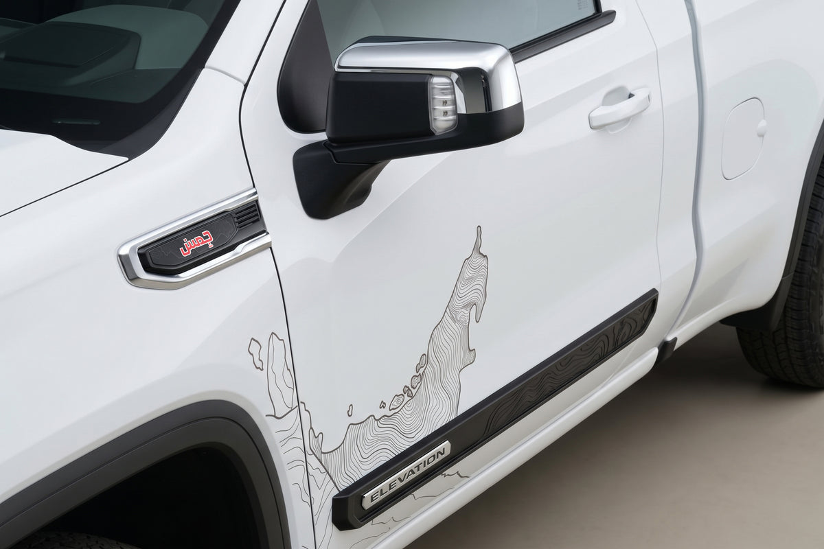 Jims Edition Door Side Molding - GMC Sierra Single Cab
