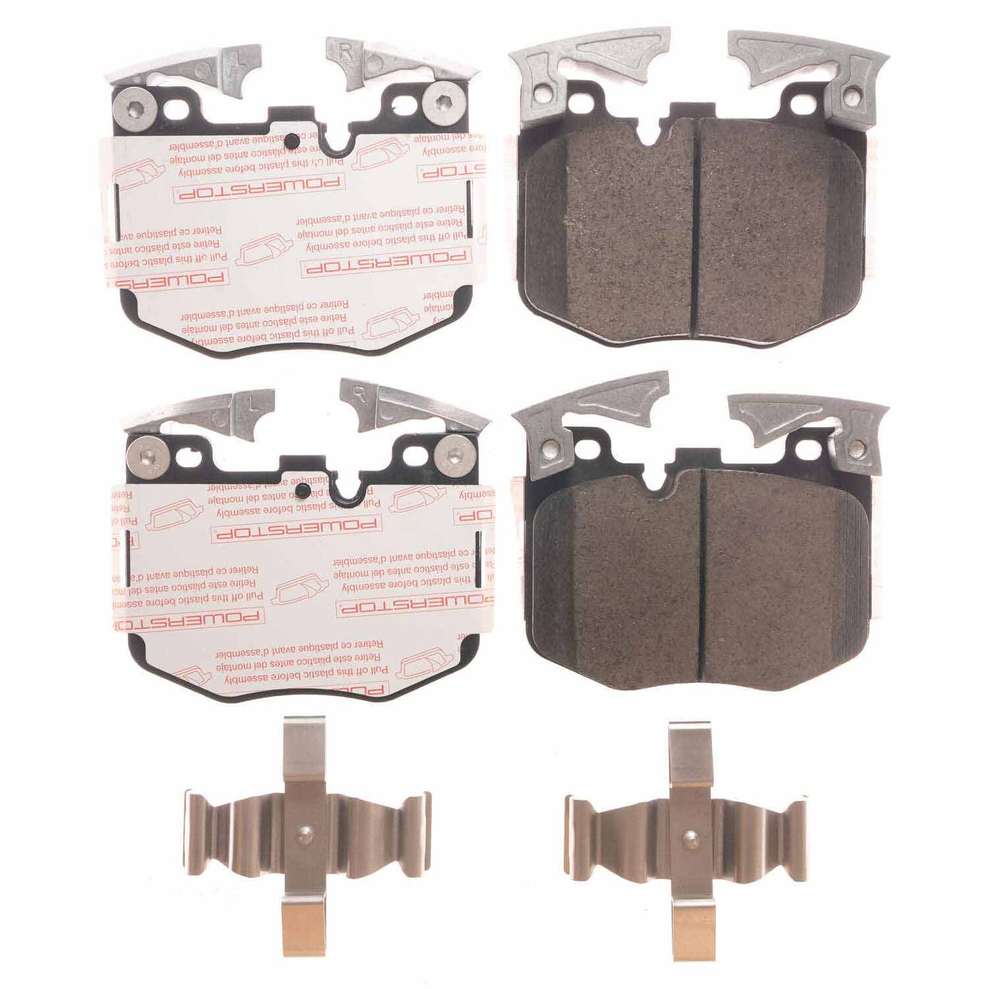 BMW 2018-2024 - Front Carbon Fiber Ceramic Brake Pads by PowerStop NextGen (230i 330i 430i 530i 540i 640i 740i 840i M240i M340i M440i X3 X4 M40i X5 X7 xDrive Z4 Toyota GR Supra A91 Premium) (NXE-1867)
