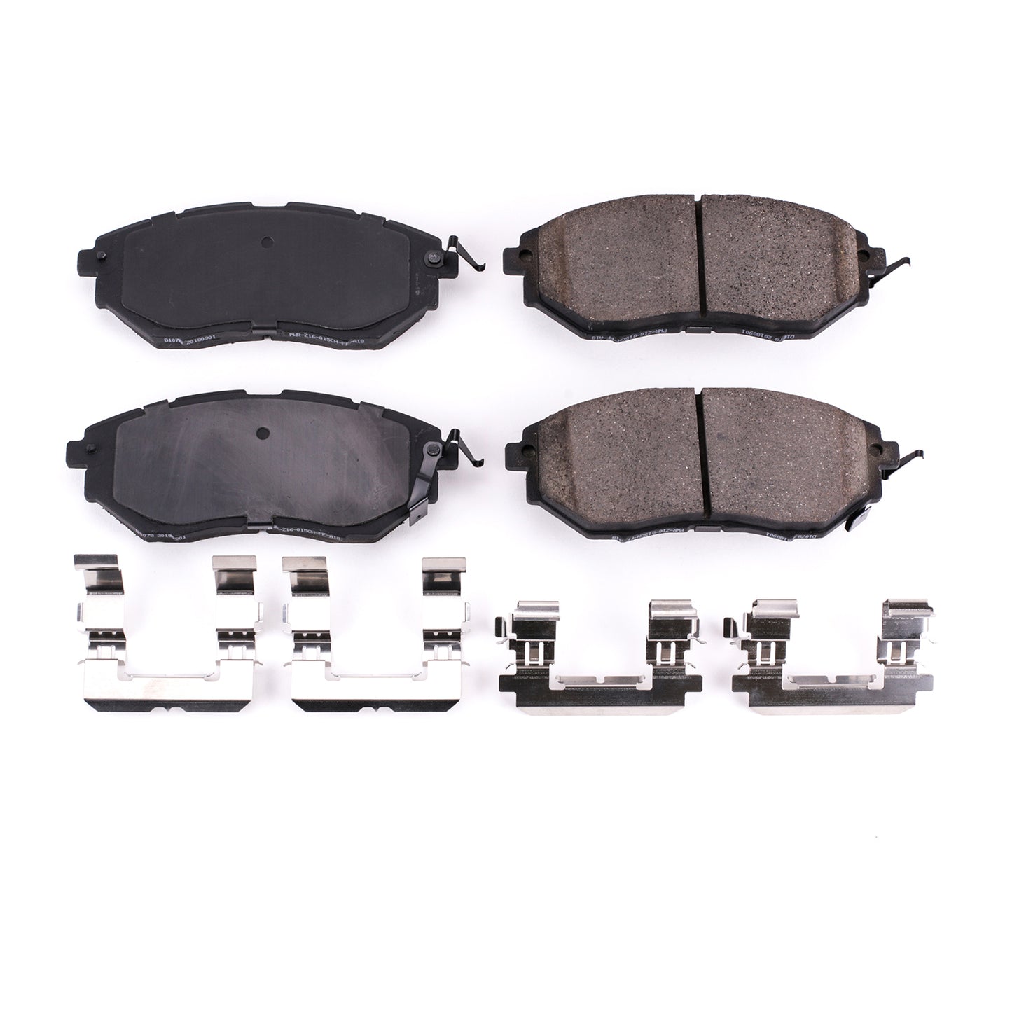 Subaru (2005-2021) - Front Carbon Fiber Ceramic Brake Pads by PowerStop NextGen (WRX Legacy Tribeca Outback Forester) (NXT-1078)