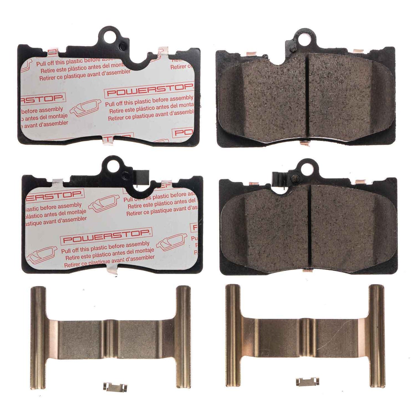 Lexus IS GS - Front Carbon Fiber Ceramic Brake Pads by PowerStop NextGen (GS300 GS350F GS430 GS450h GS460 IS200t IS350F RC350F) (NXT-1118)