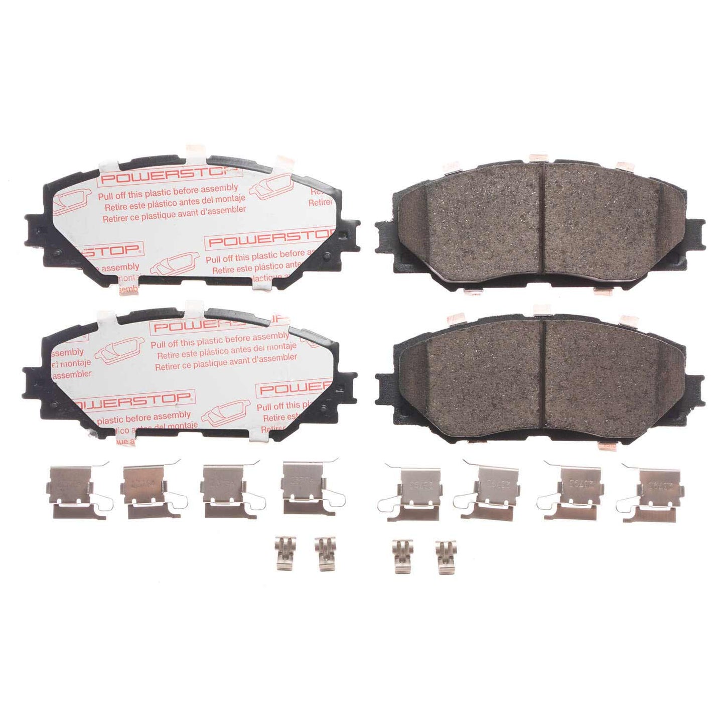 Toyota RAV4 Corolla - Front Carbon Fiber Ceramic Brake Pads by PowerStop NextGen (NXT-1210)