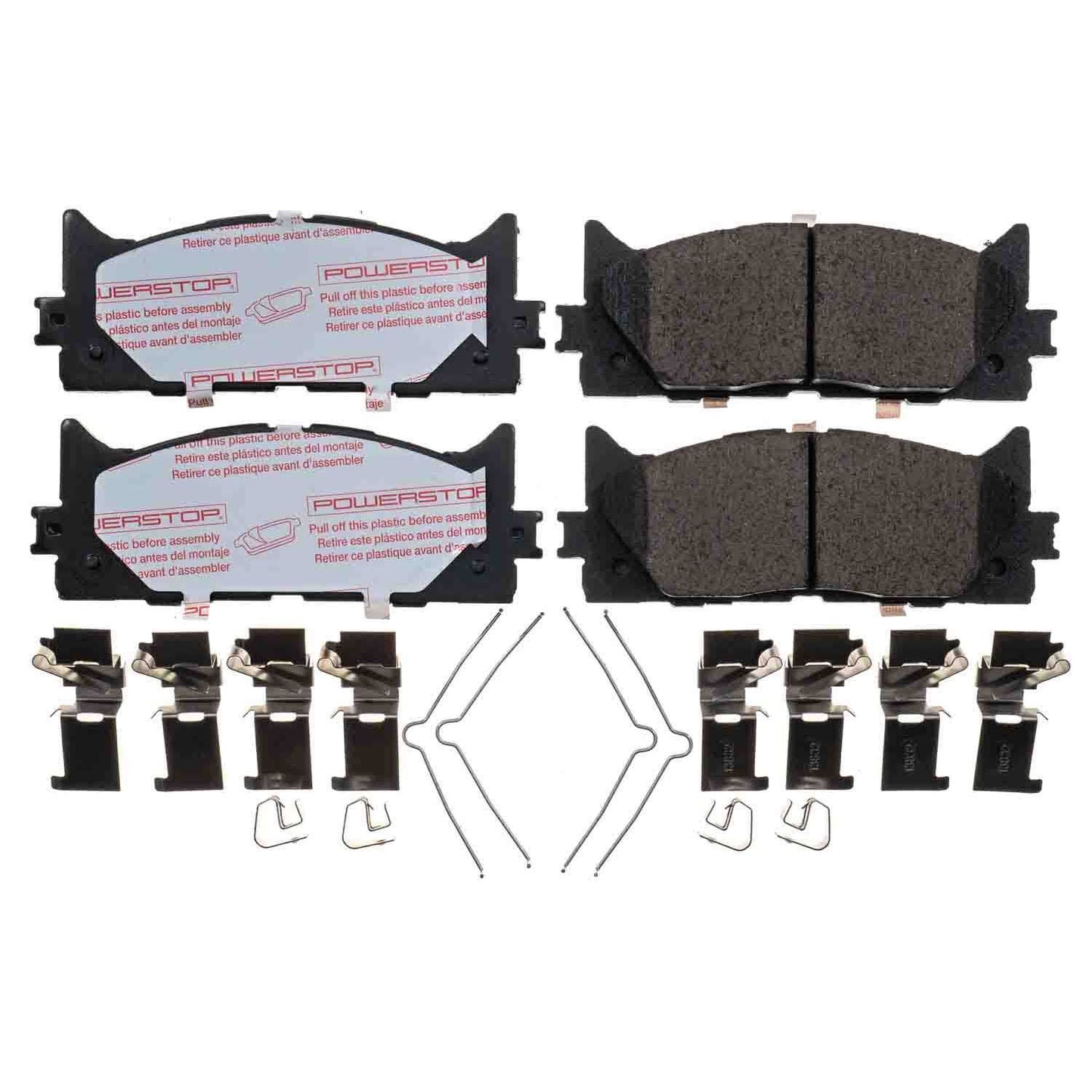 Toyota Lexus - Front Carbon Fiber Ceramic Brake Pads by PowerStop NextGen (Camry Avalon ES350 ES300h) (NXT-1293)