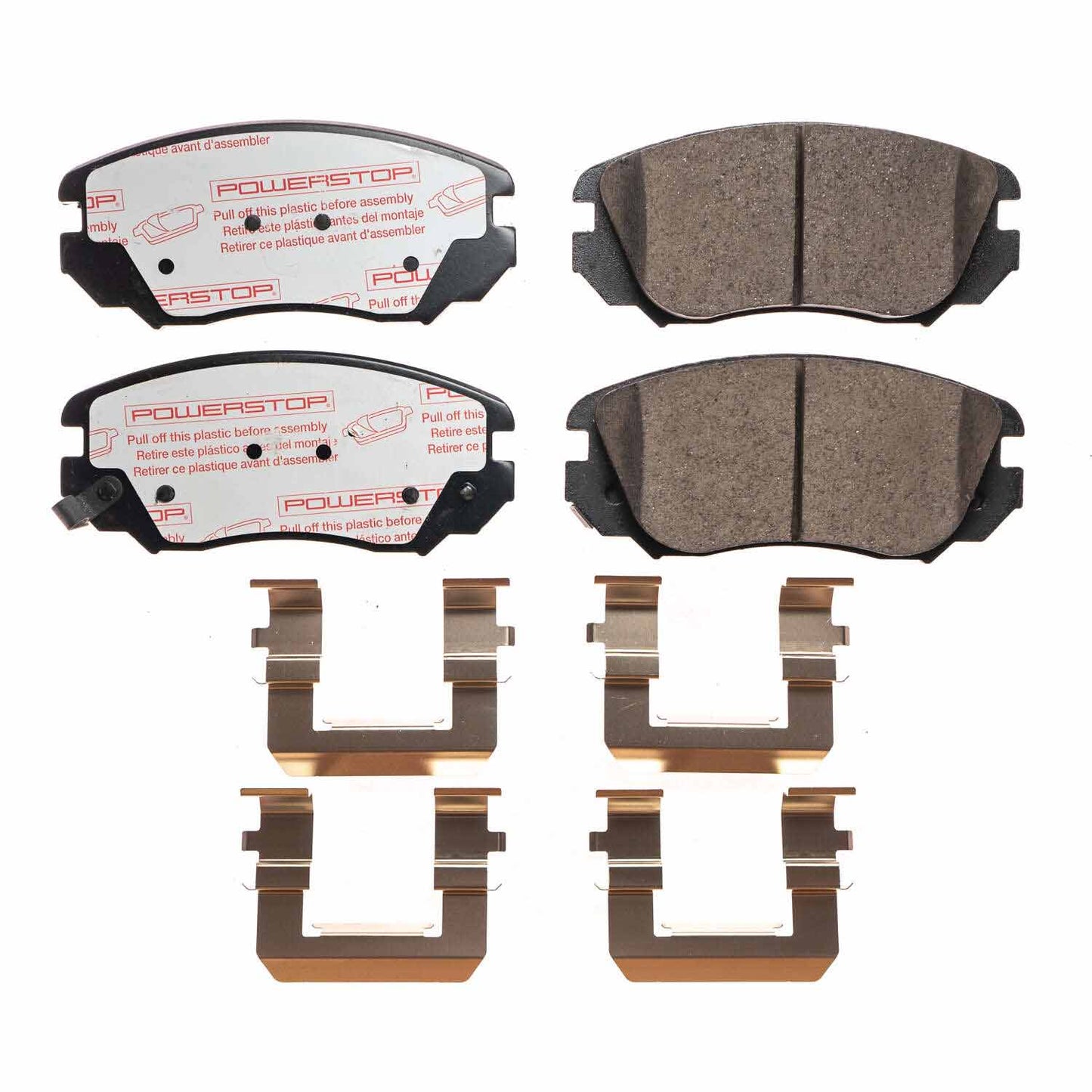 Chevrolet Impala 2014 to 2020 and Malibu 2013 to 2016 - Front Carbon Fiber Ceramic Brake Pads by PowerStop NextGen (NXT-1421)