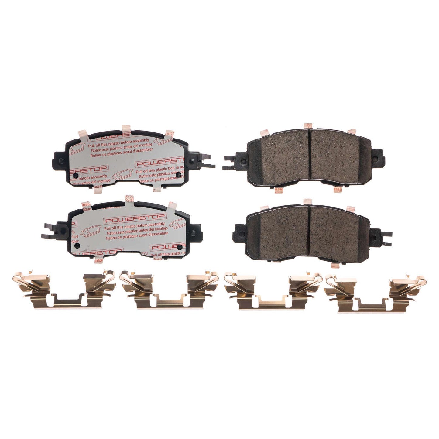 Nissan Altima (2013-2024) Front Carbon Fiber Ceramic Brake Pads by PowerStop NextGen (Manual and eBrake) (NXT-1650)