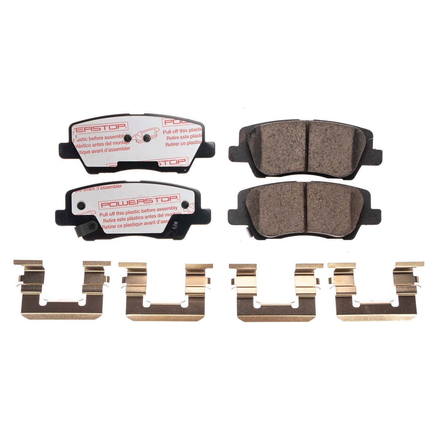 Cadillac ATS CTS - Rear Carbon Fiber Ceramic Brake Pads by PowerStop NextGen (NXT-1659)