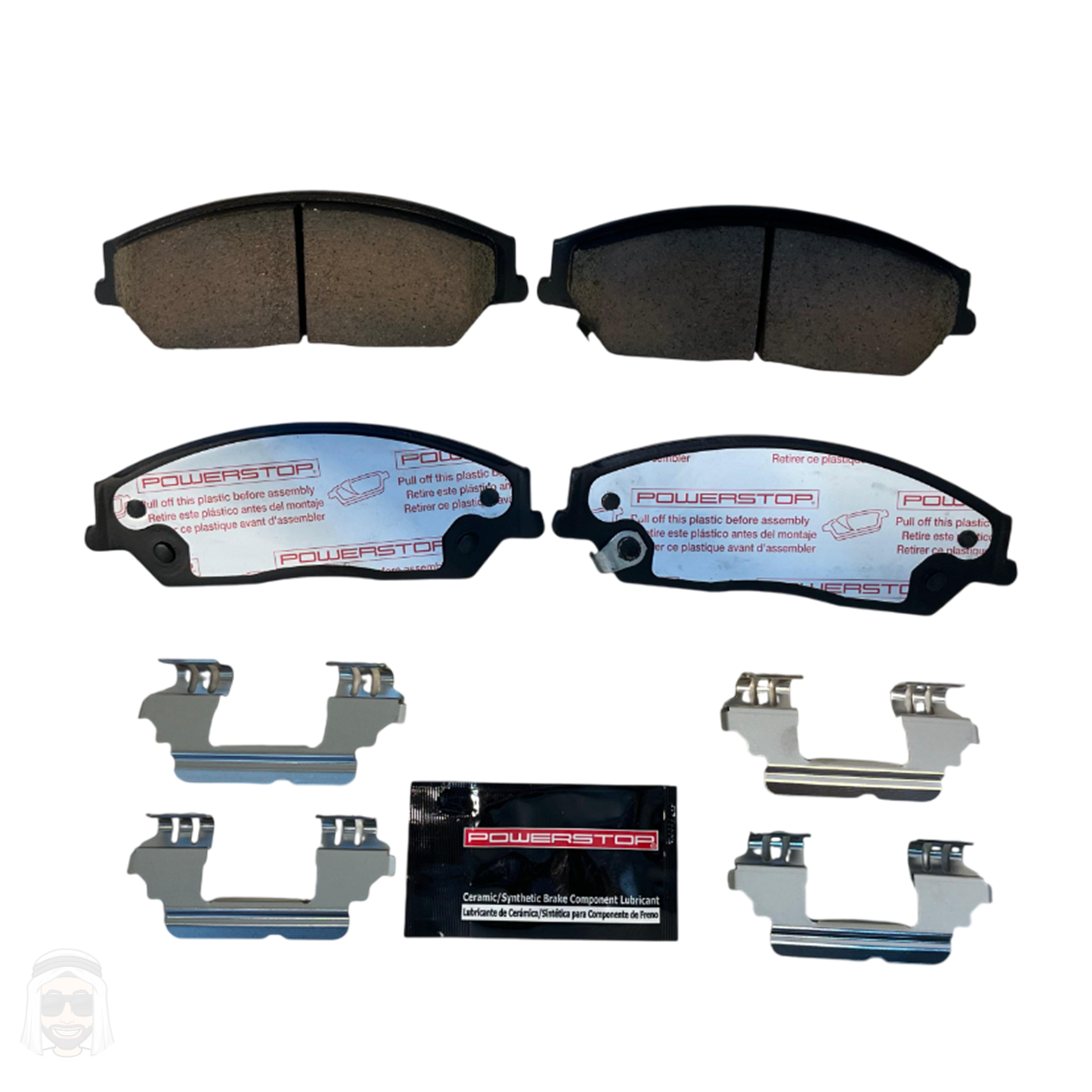 Toyota Camry 2007 to 2017 - Front Carbon Fiber Ceramic Brake Pads by PowerStop NextGen (GCC Specs) (NXT-1726)