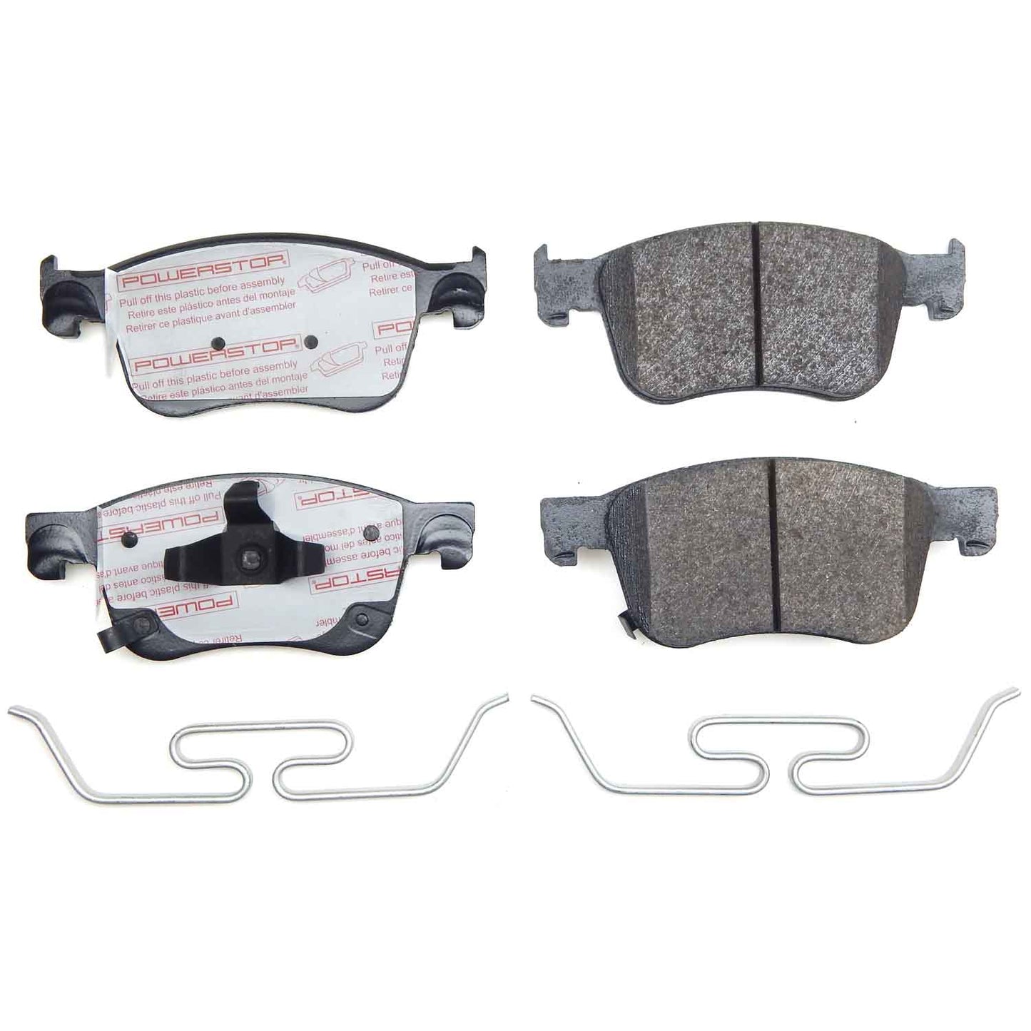 Honda Accord (2018-2024) - Front Carbon Fiber Ceramic Brake Pads by PowerStop NextGen (EXL Sport Touring Sedan Hybrid Civic Acura Integra) (NXT-2115)