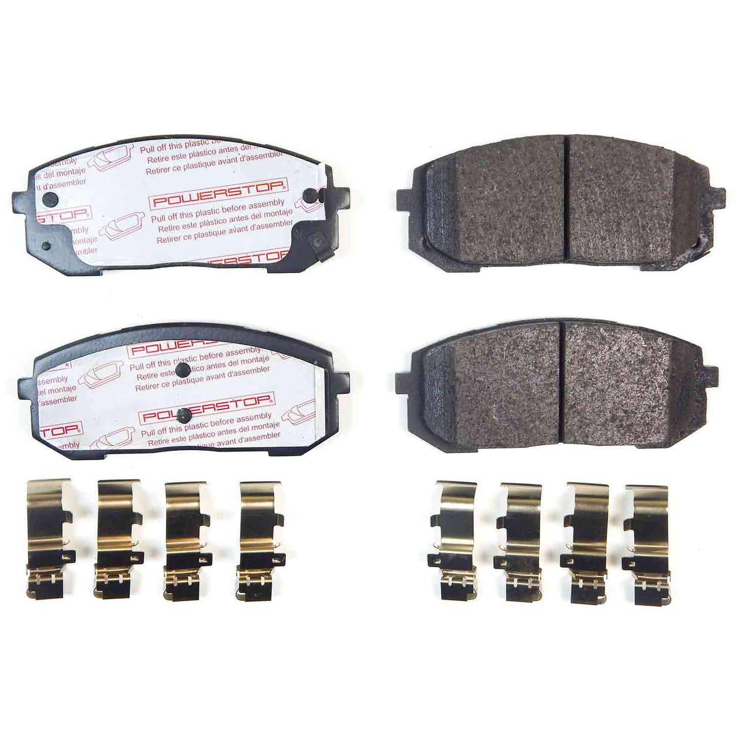 Hyundai Kia - Front Carbon Fiber Ceramic Brake Pads by PowerStop NextGen (Sonata Elantra K5 Turbo) (NXT-2302)