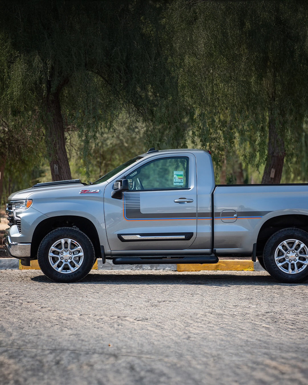 Chafar Edition Door Side Moldings Set - Chevrolet Silverado Single Cab