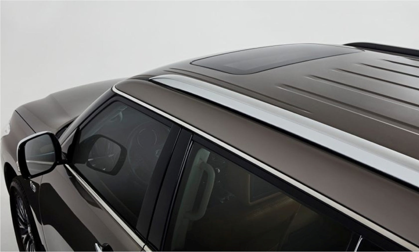 Smart Silver Roof Rails Nissan Patrol Y62 (Flush Type)