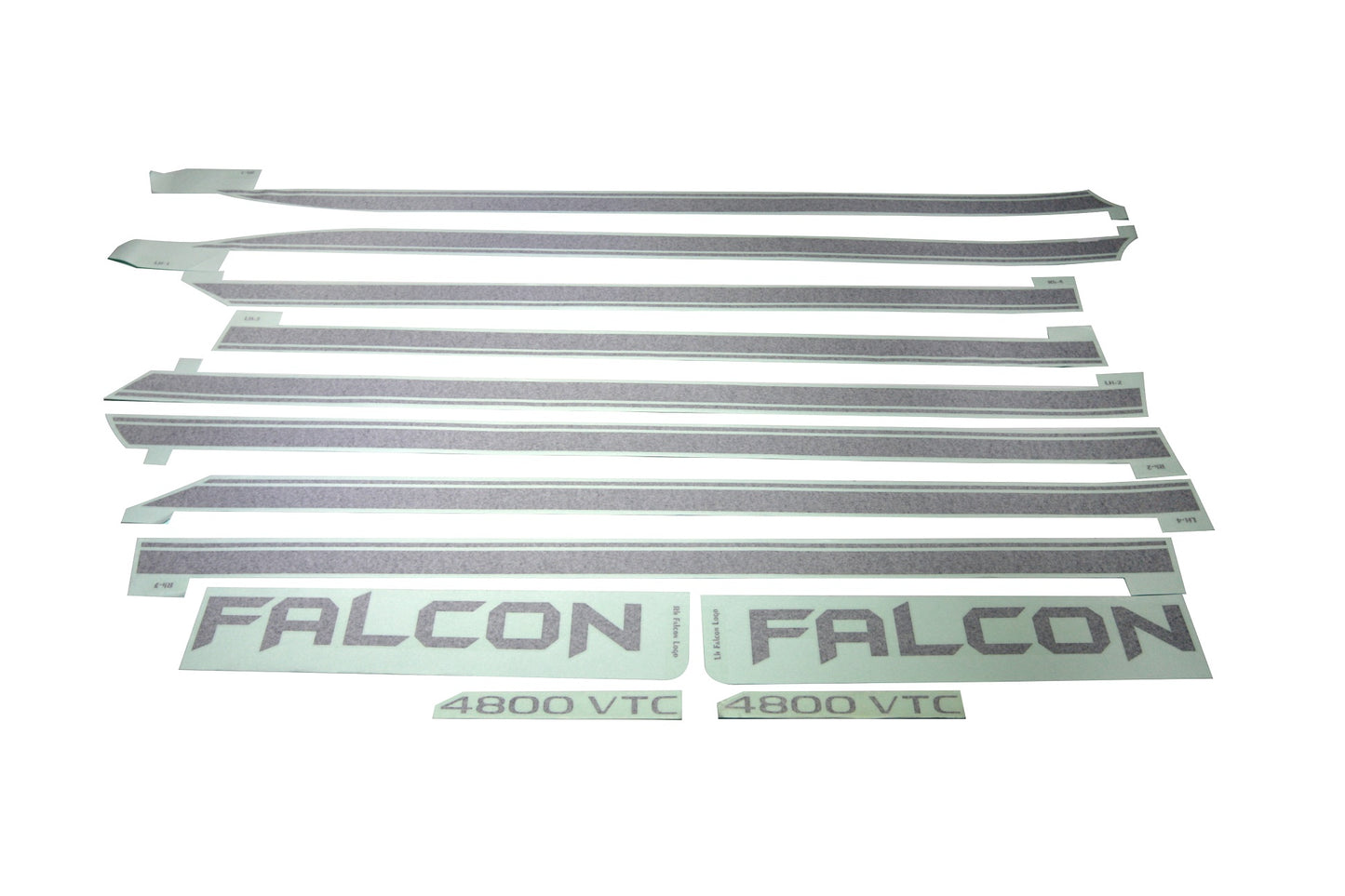 Falcon Side Stripe Sticker Black (Nissan Patrol Y61 4-door VTC GU)