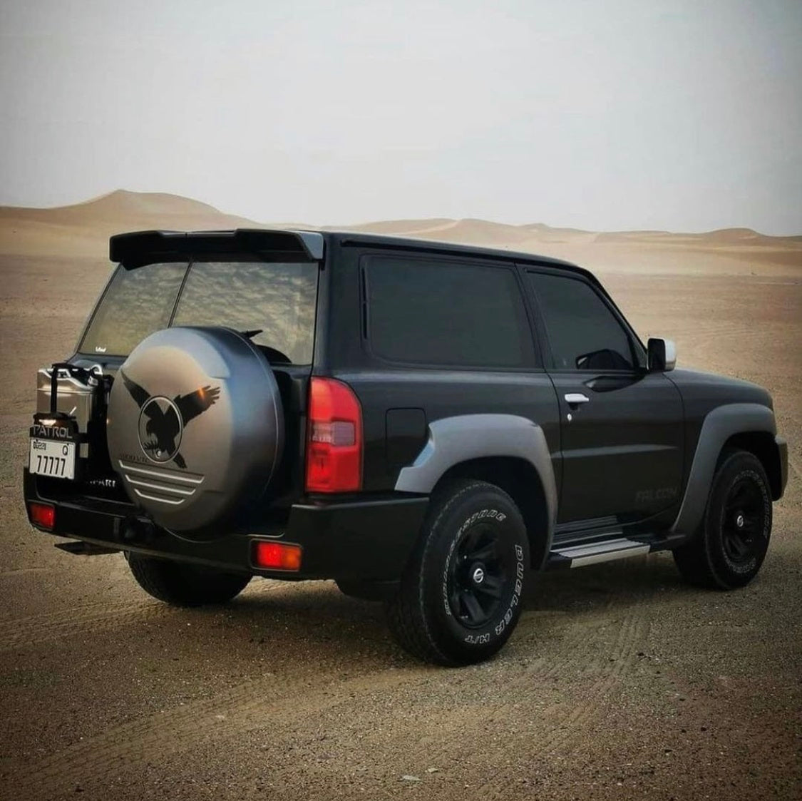 Falcon SWB Side Stripe Sticker Grey (Nissan Patrol Y61 2-door VTC GU)