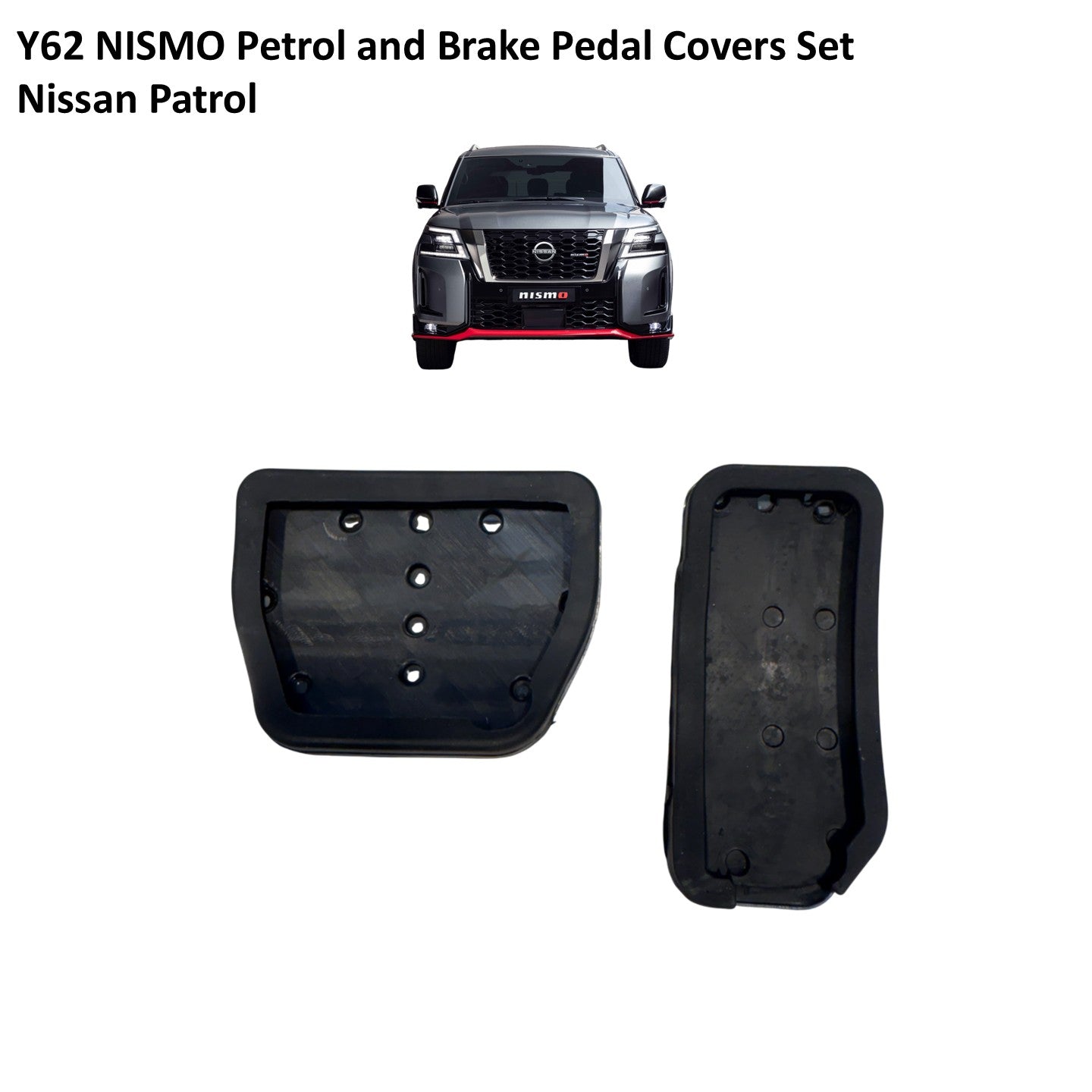 Y62 NISMO Pedal Covers - Nissan Patrol