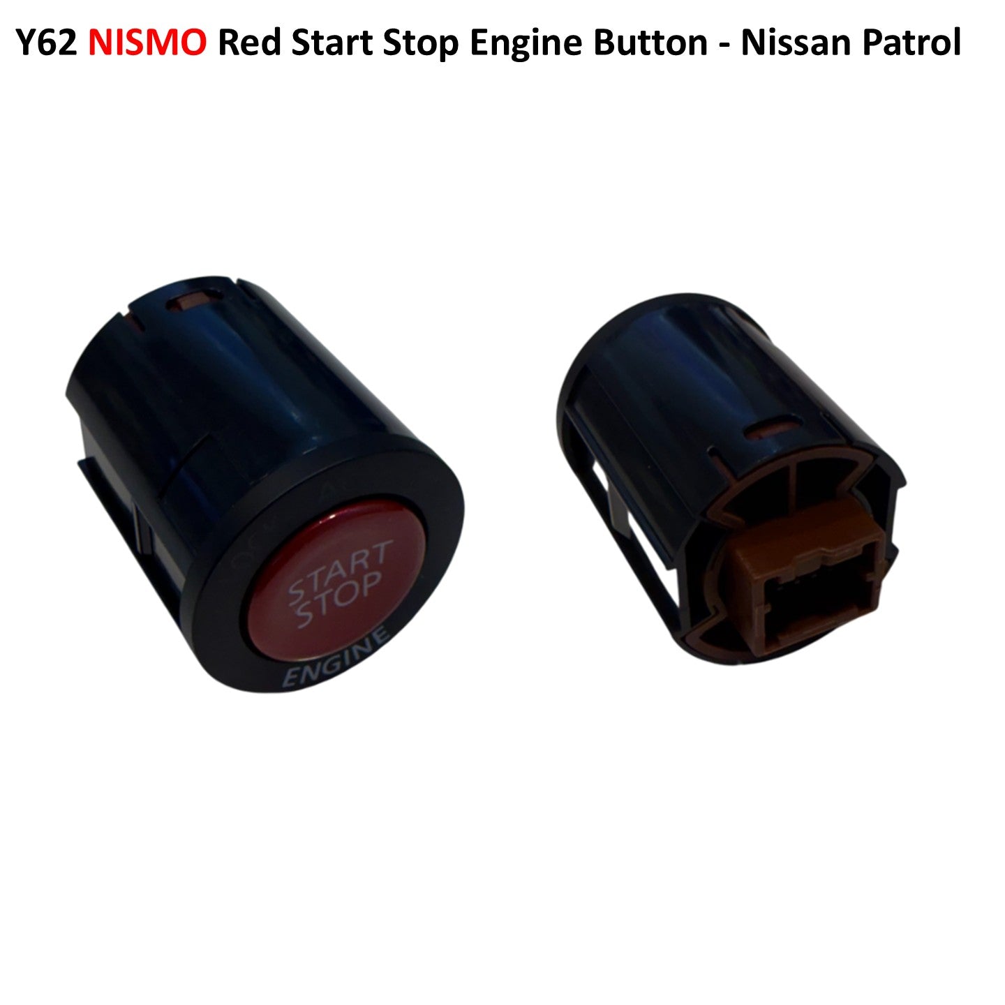 Y62 NISMO Red Start Stop Engine Button - Nissan Patrol