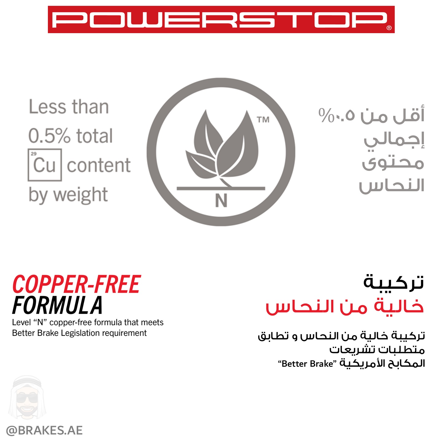 Front Carbon Fiber Ceramic Brake Pads by PowerStop NextGen NXE-1375