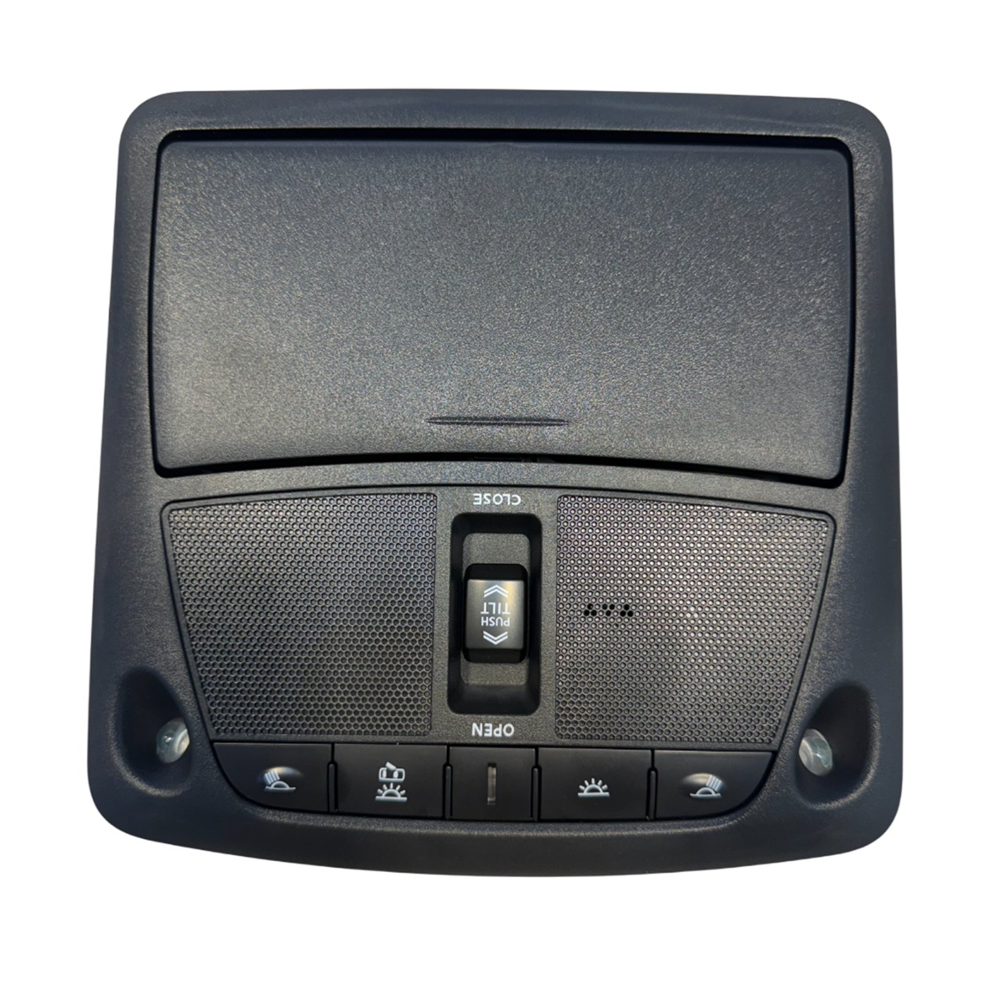 Y62 Black Dome Roof Light Set with Sunroof Switch - Nissan Patrol