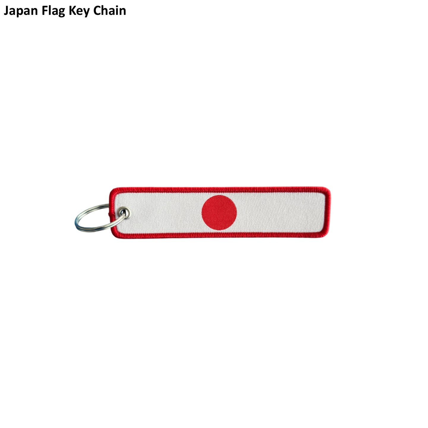 Japan Flag Key Chain