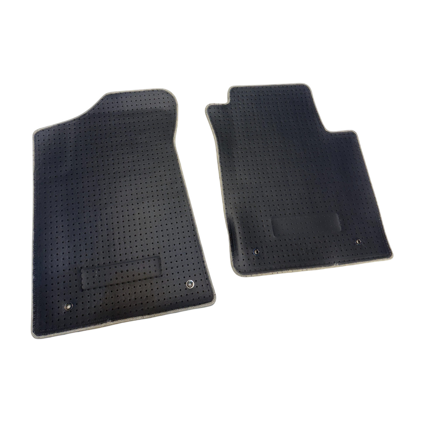 GANNAS Edition Beige Floor Mats Nissan Patrol Y62 with ALGANNAS Logo (2 pieces)