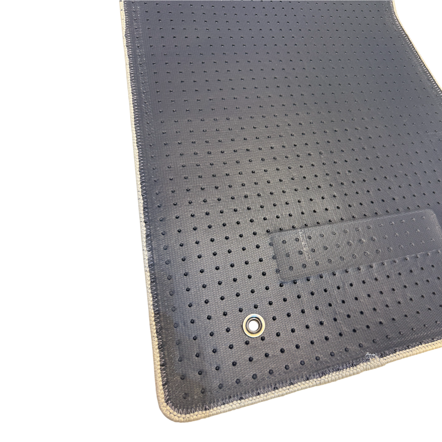 GANNAS Edition Beige Floor Mats Nissan Patrol Y62 with ALGANNAS Logo (2 pieces)