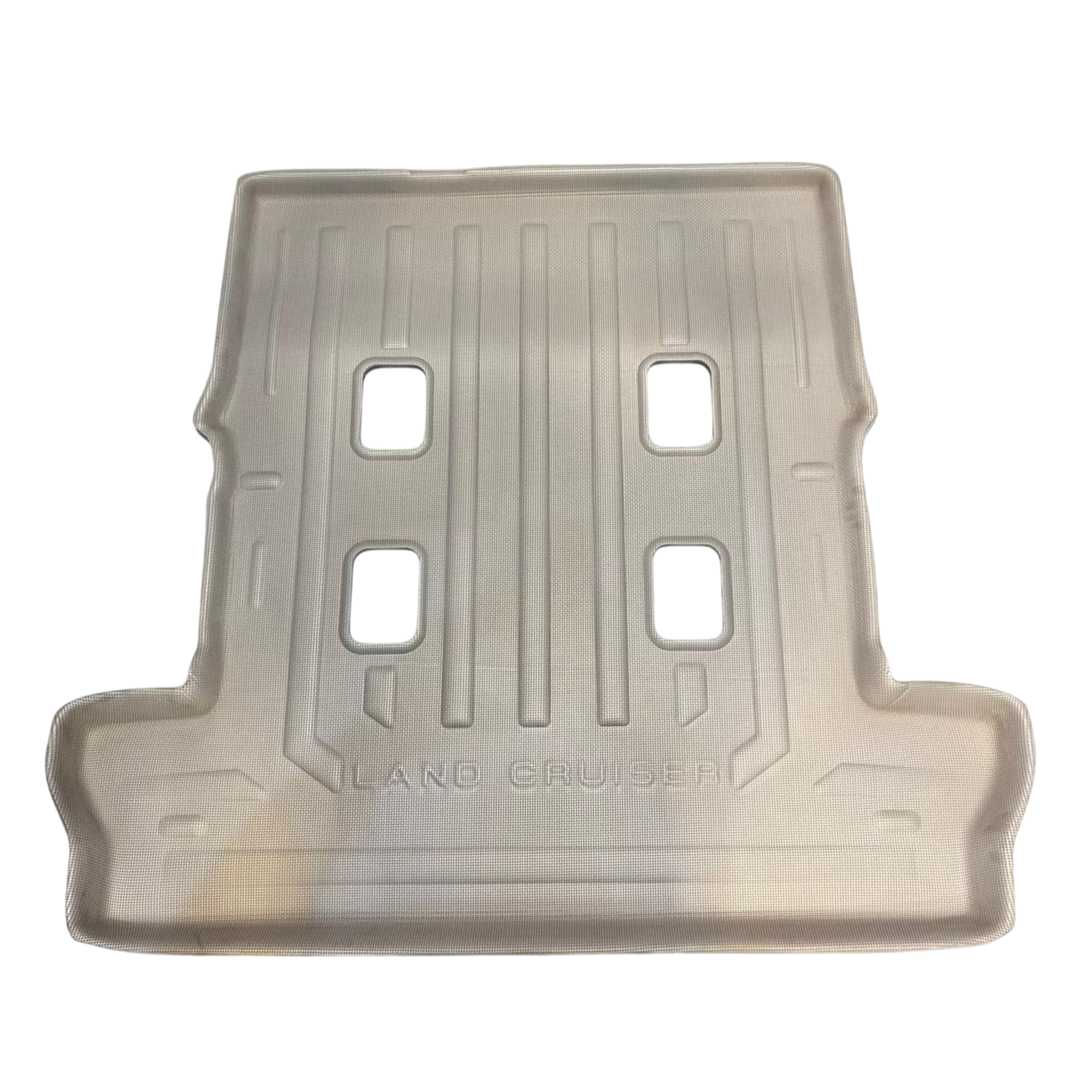 Waterproof Beige Rear Trunk Floor Tray - Toyota Land Cruiser LC200