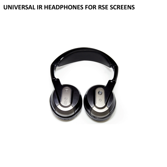 IR Headphones for Rear Seat Entertainment System Screens (Universal)