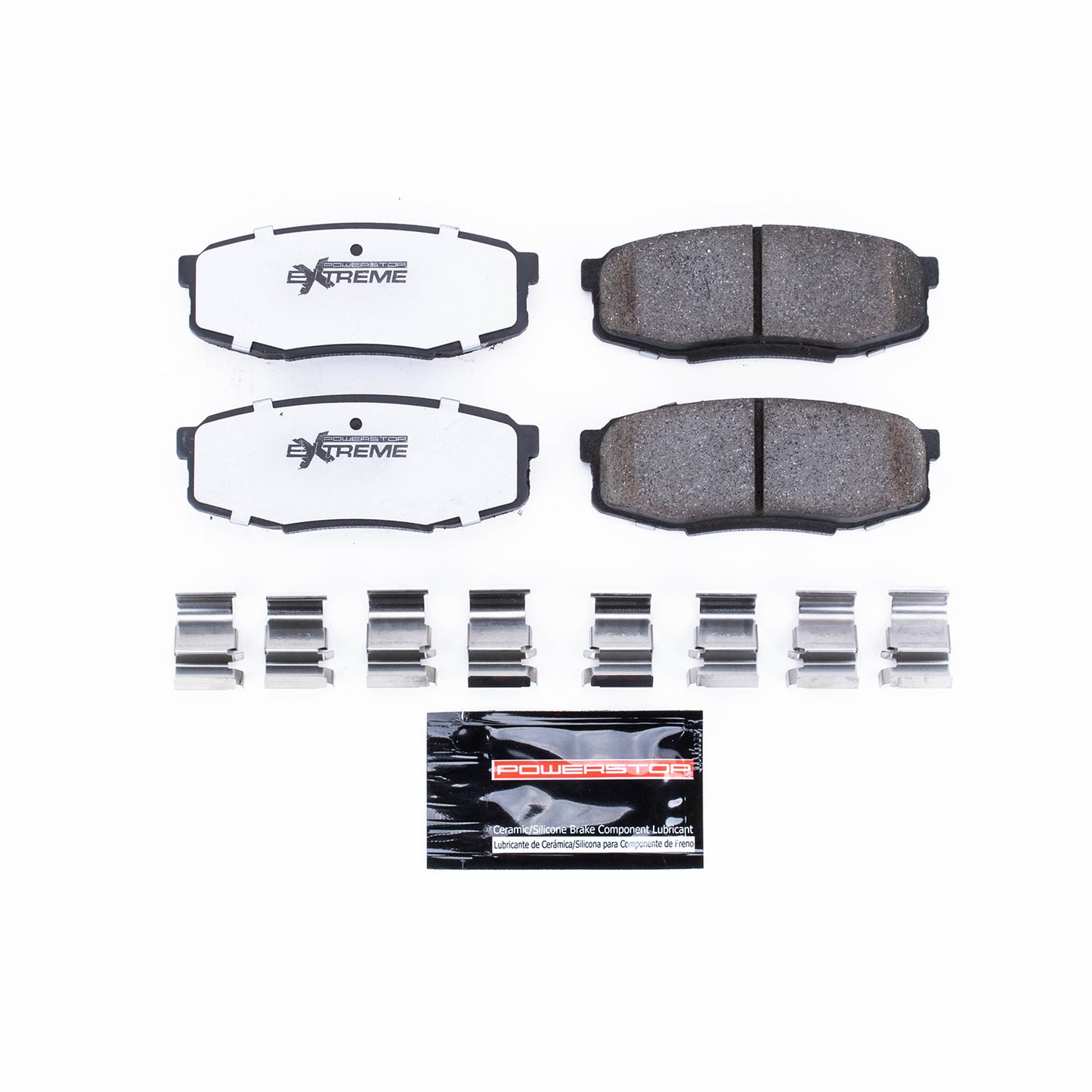 Toyota LC200 - Rear Carbon Ceramic Brake Pads by PowerStop Extreme Z36 (Land Cruiser Lexus LX570 Tundra Sequoia 2008 2021) (Z36-1304)