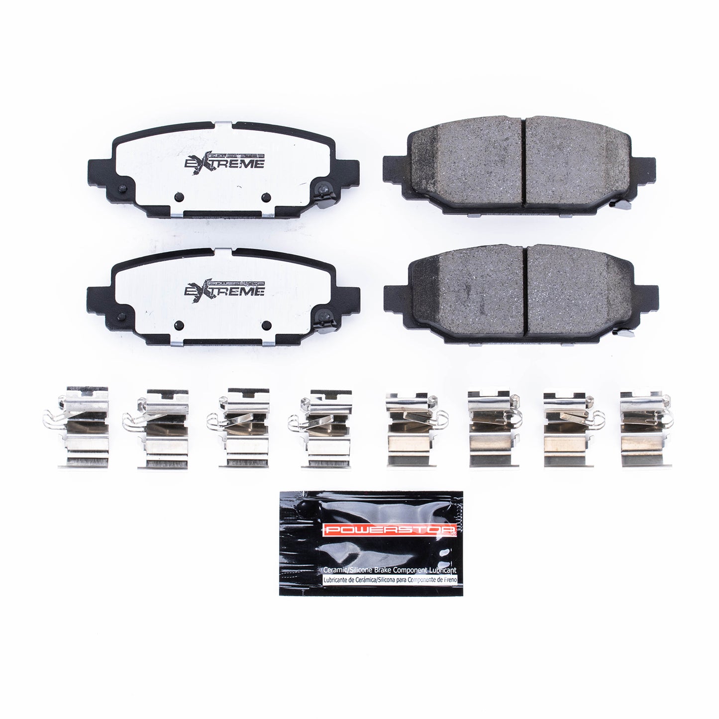 Jeep Wrangler JL (Brake Code BRY) - Rear Carbon Ceramic Brake Pads by PowerStop Extreme Z36 (Z36-6005)