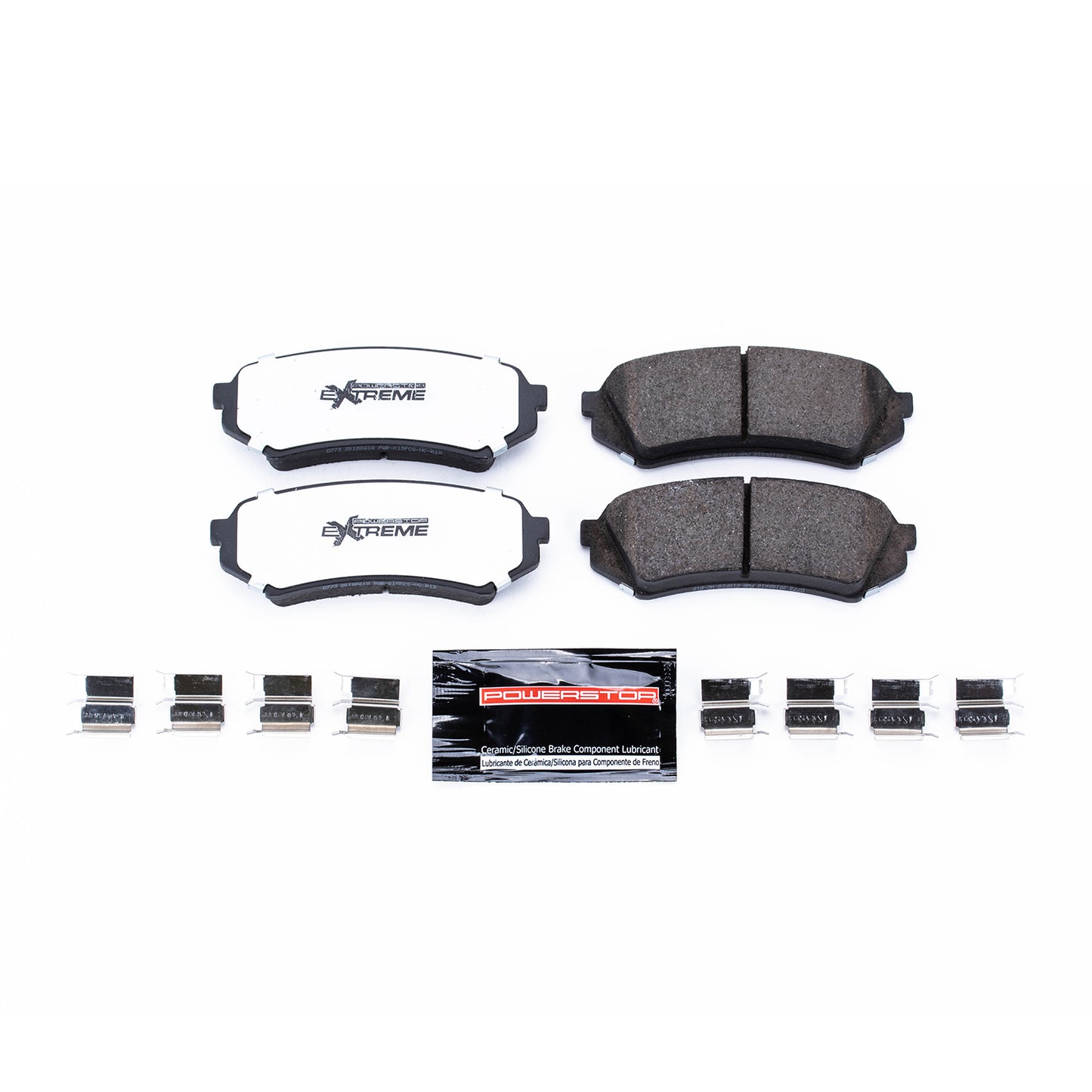 Toyota LC100 and Lexus LX470 - Rear Carbon Ceramic Brake Pads by PowerStop Extreme Z36 (Land Cruiser) (Z36-773)