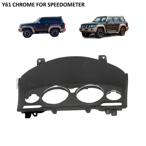 Chrome for Laser Speedometer (Nissan Patrol Super Safari VTC Y61 GU)