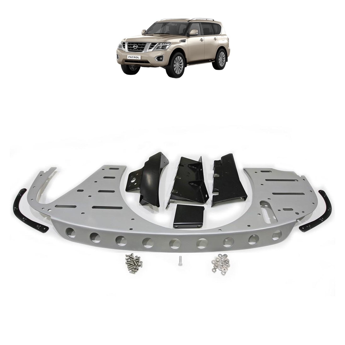 Rear Skid Plate - Desert Edition Nissan Patrol Y62
