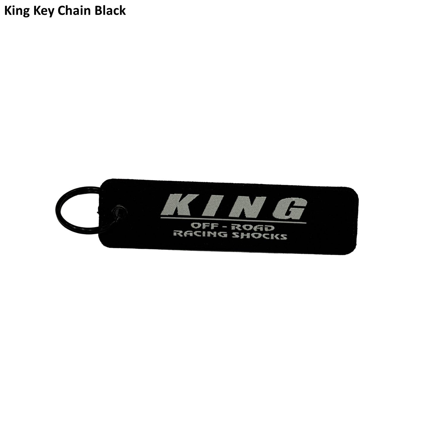 King Key Chain Black