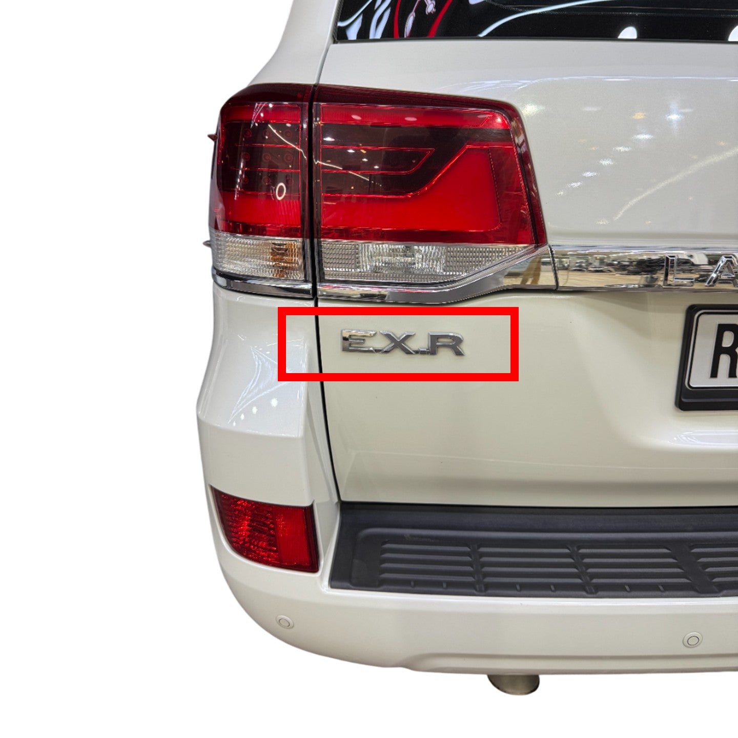 EXR Emblem Badge - Toyota Land Cruiser LC200